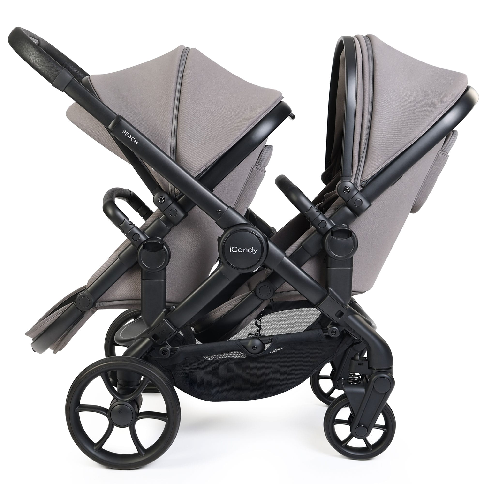 iCandy Peach 8 Twin Complete Cybex Travel System in Porcini Travel Systems