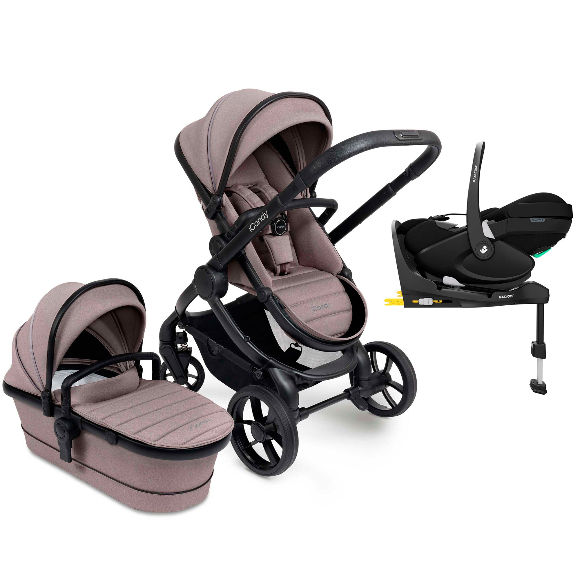 iCandy Peach 7 Maxi-Cosi Combo Set in Porcini