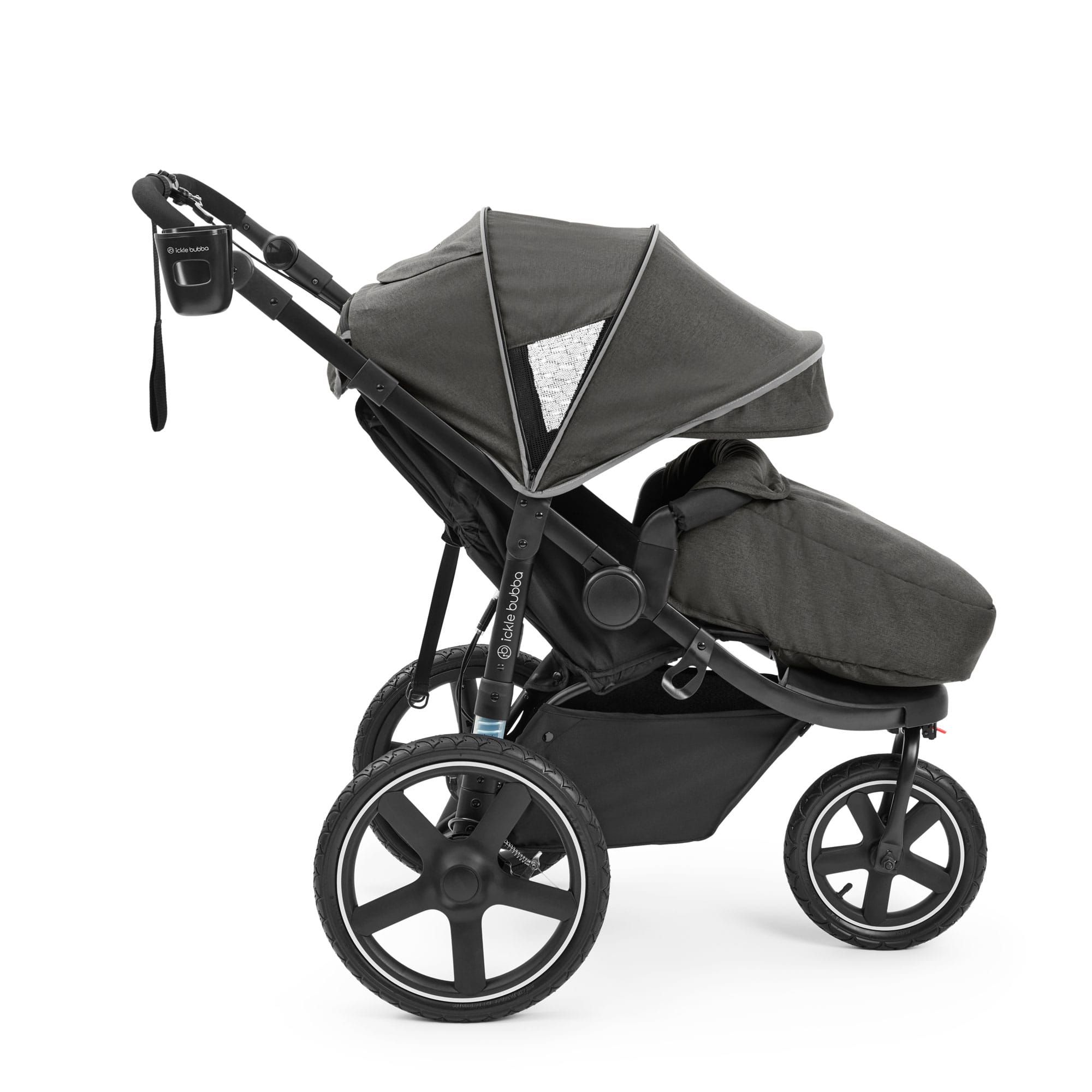 Ickle Bubba Venus Jogger Pro Max Stroller - Charcoal Grey 3 Wheelers 18-005-200-148 5056515036473