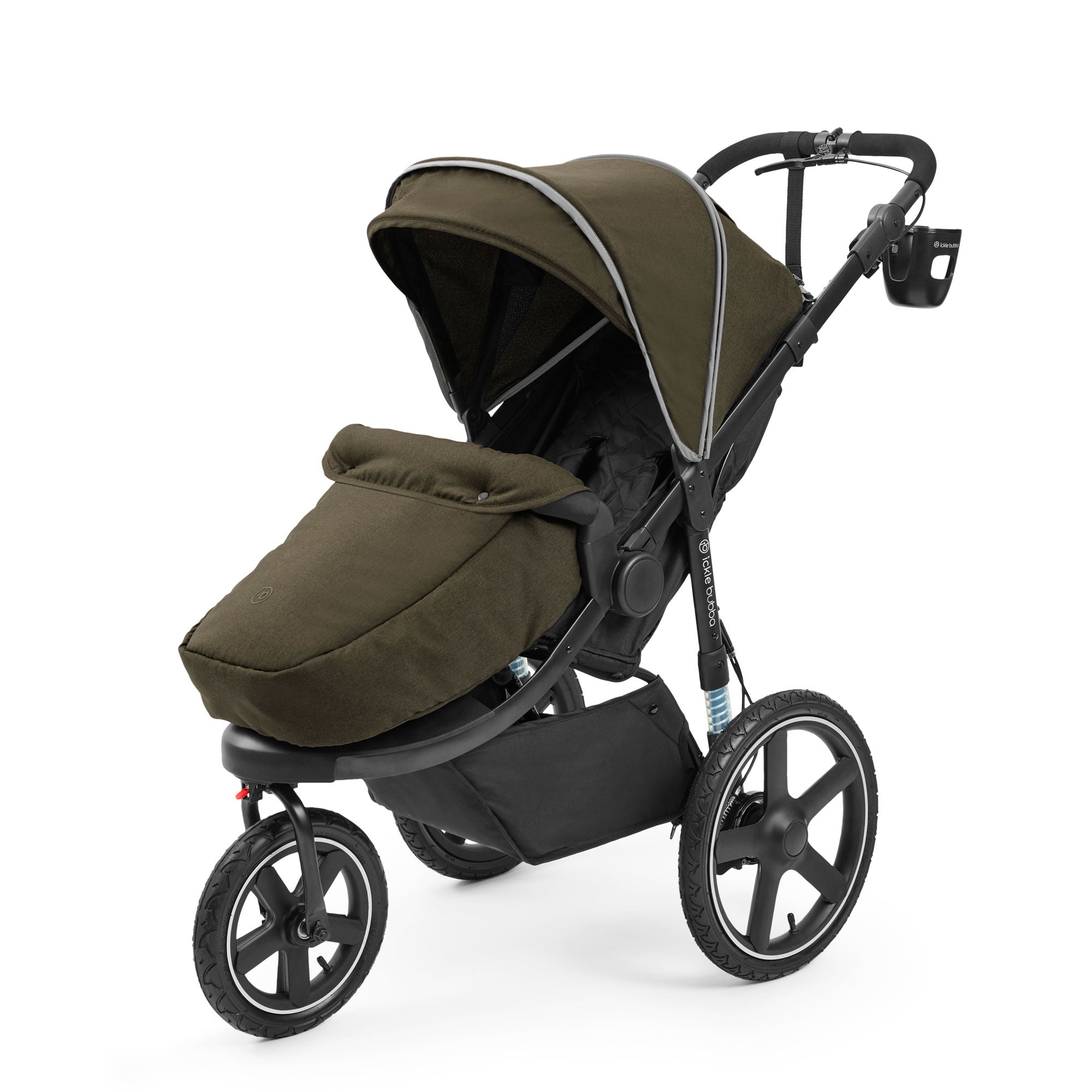 Ickle Bubba Venus Jogger Pro Max Stroller - Woodland 3 Wheelers 18-005-200-066 5056515036480