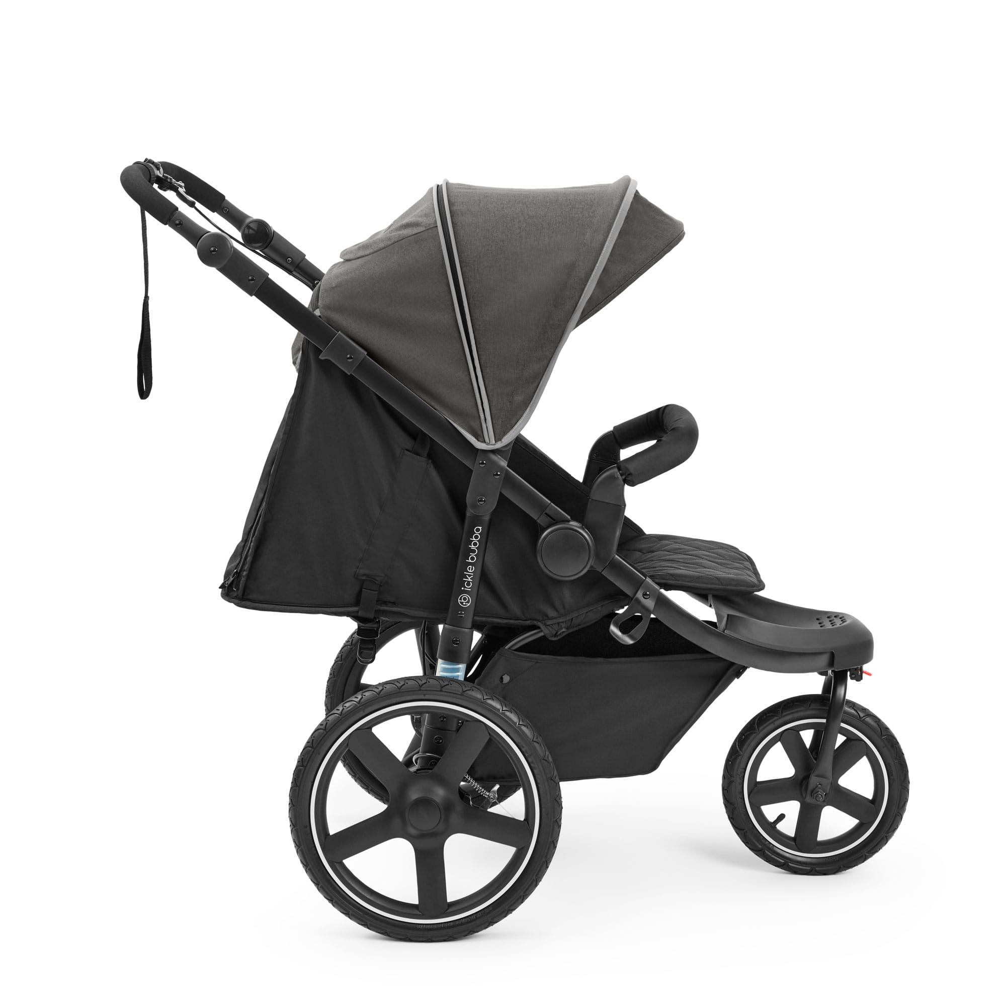 Ickle Bubba Venus Jogger Pro Prime Stroller - Charcoal Grey 3 Wheelers 18-005-300-148 5056515036565