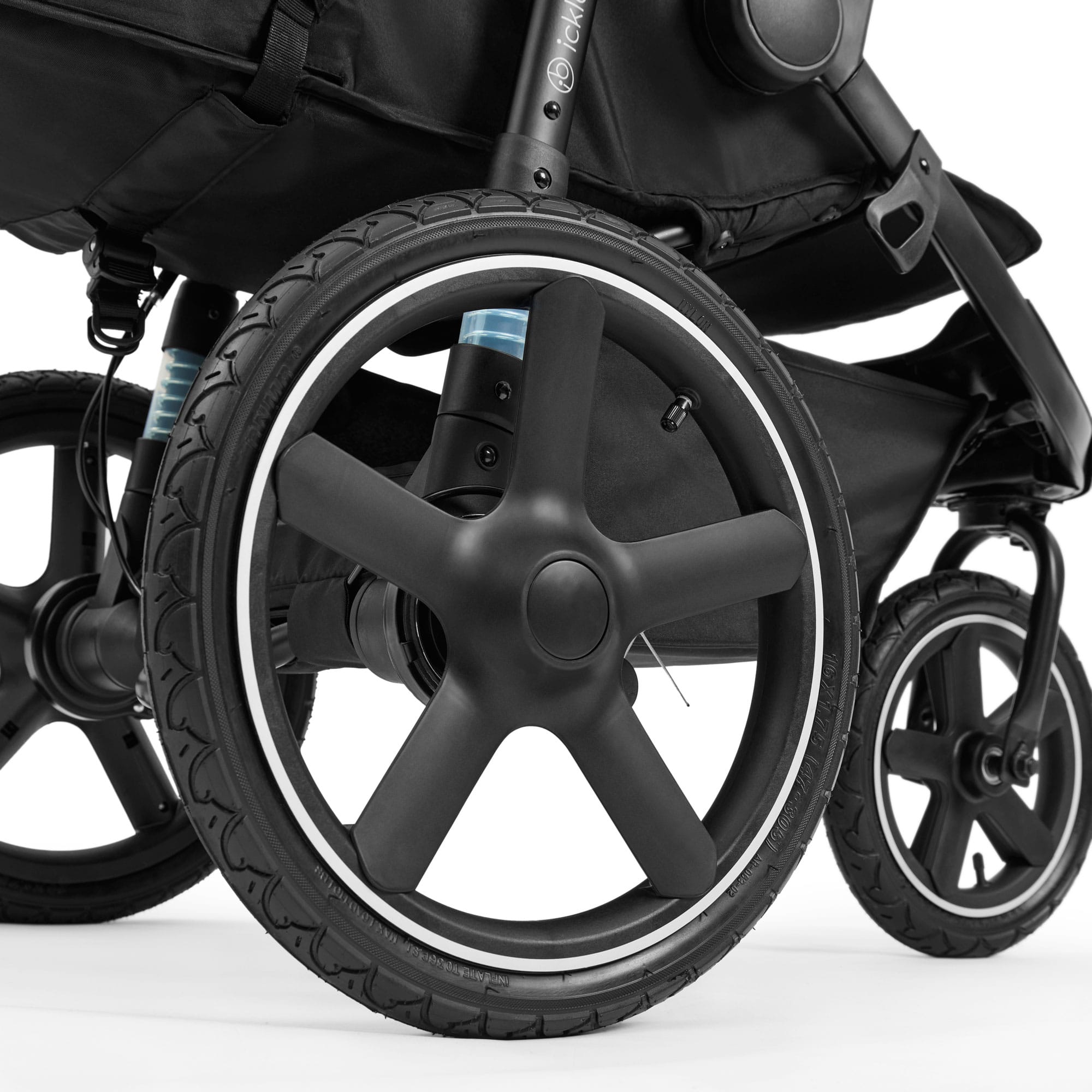 Ickle Bubba Venus Jogger Pro Prime Stroller - Midnight 3 Wheelers 18-005-300-038 5056515036558
