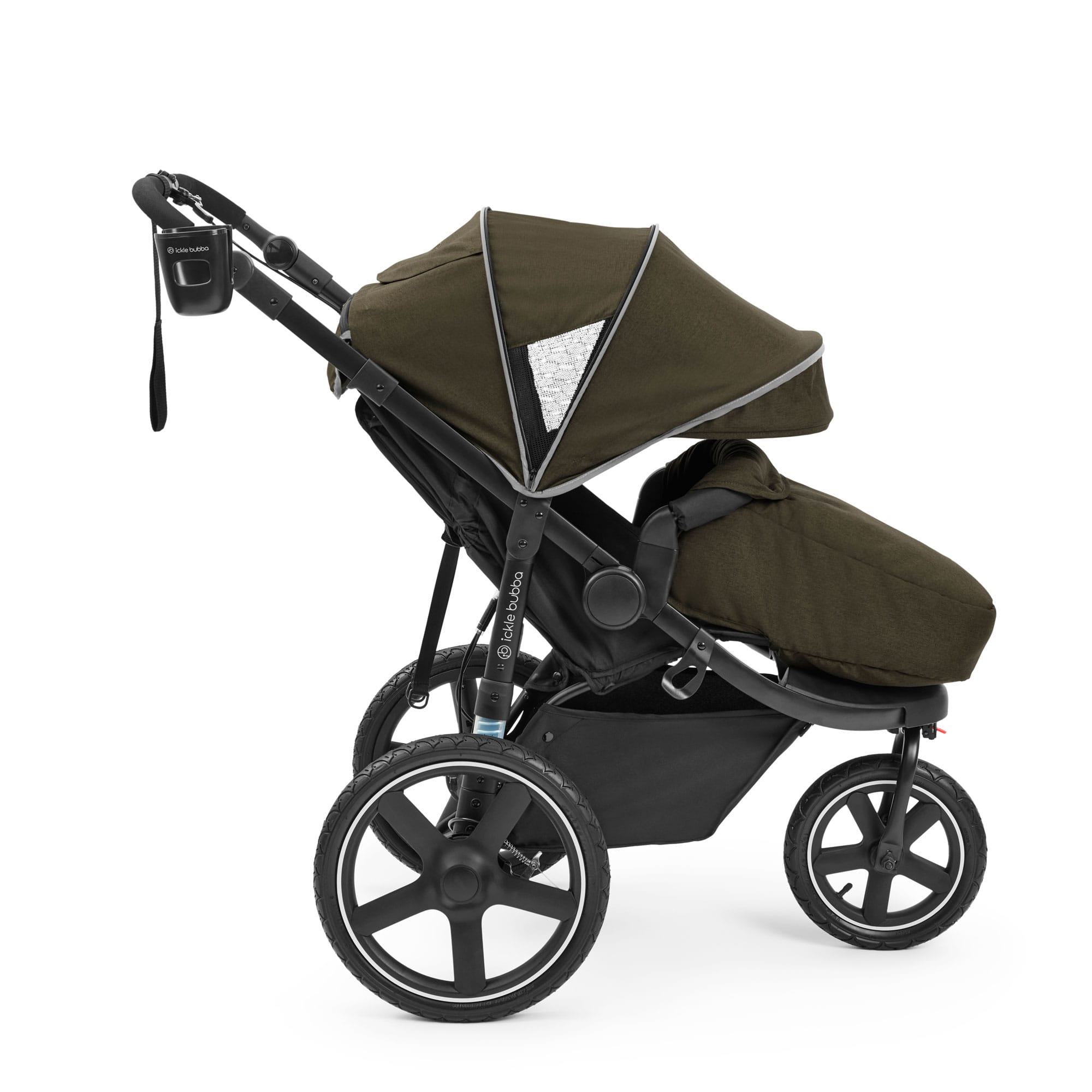 Ickle Bubba Venus Jogger Pro Prime Stroller - Woodland 3 Wheelers 18-005-300-066 5056515036572