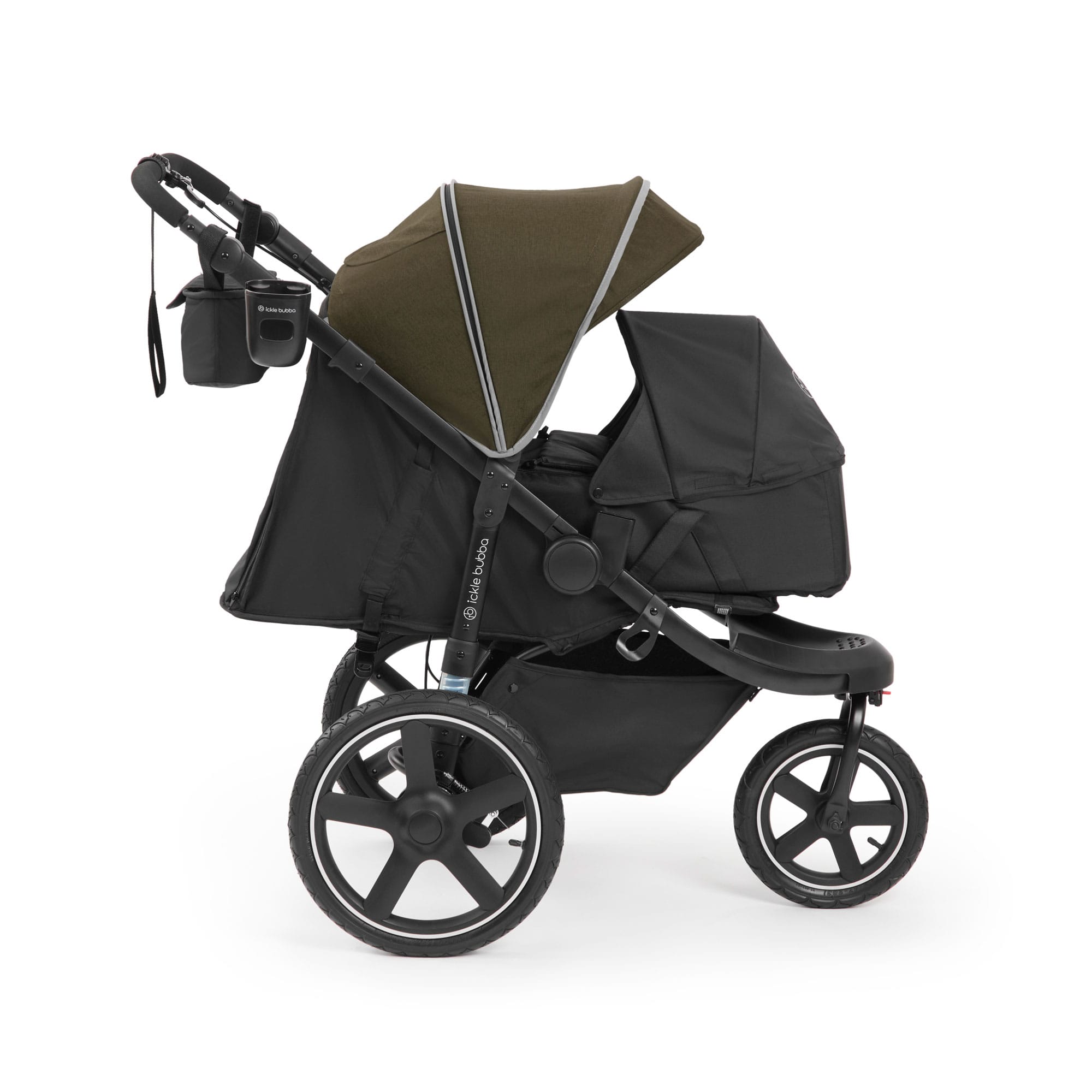 Ickle Bubba Venus Jogger Pro Prime Stroller - Woodland 3 Wheelers 18-005-300-066 5056515036572