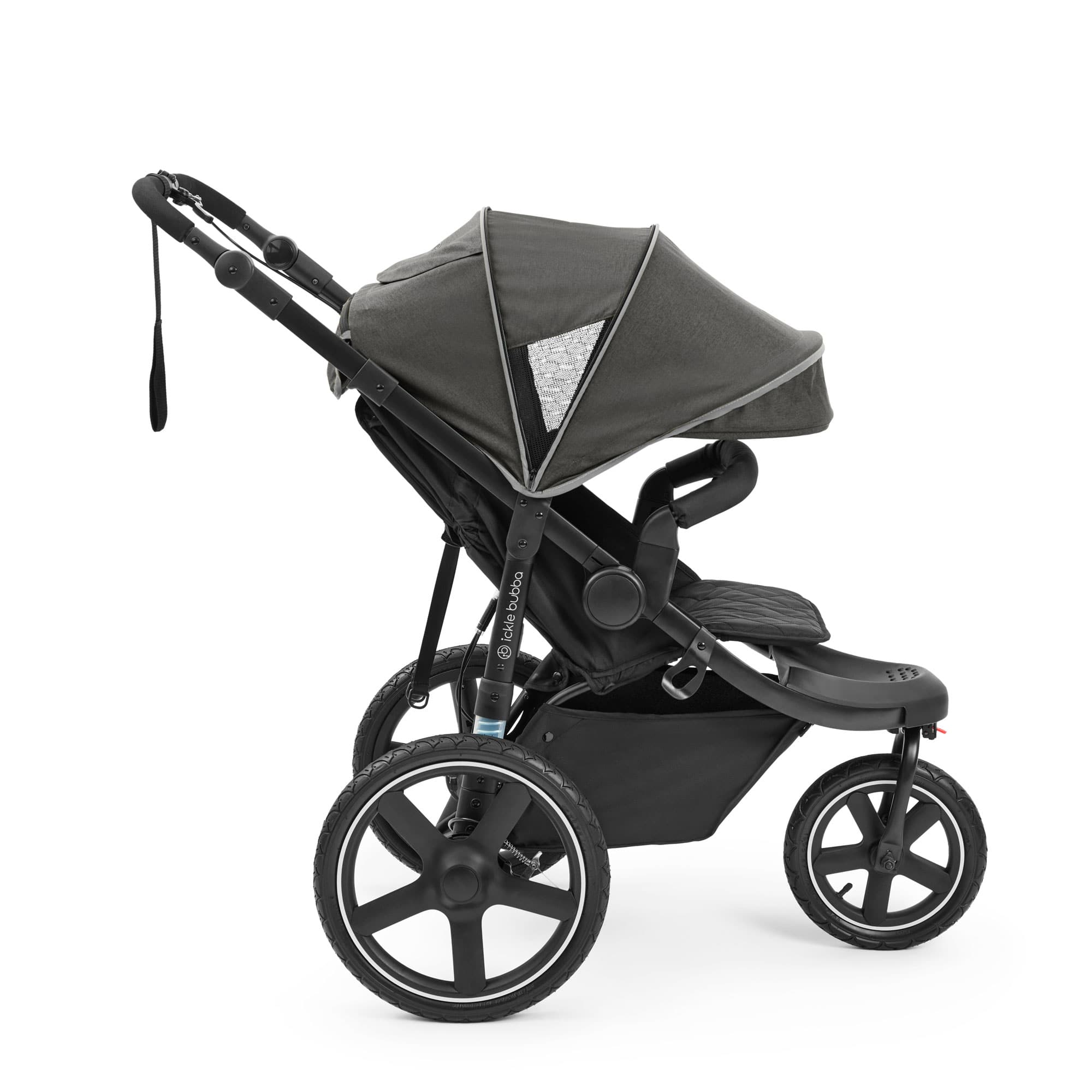 Ickle Bubba Venus Jogger Pro Stroller - Charcoal Grey 3 Wheelers 18-005-100-148 5056515036534
