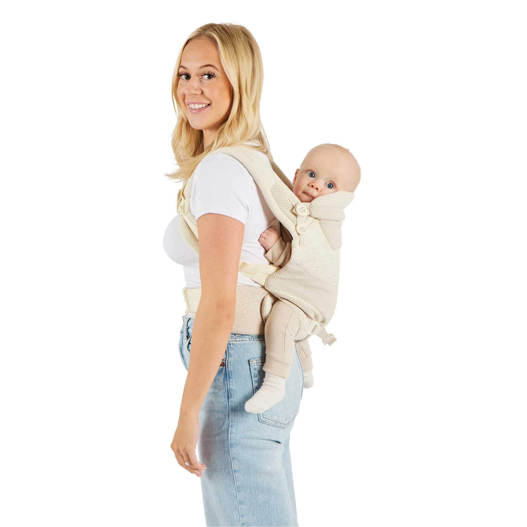 Ickle Bubba Seren Baby Carrier in Stone Baby Carriers 27-007-100-081 5056515015317