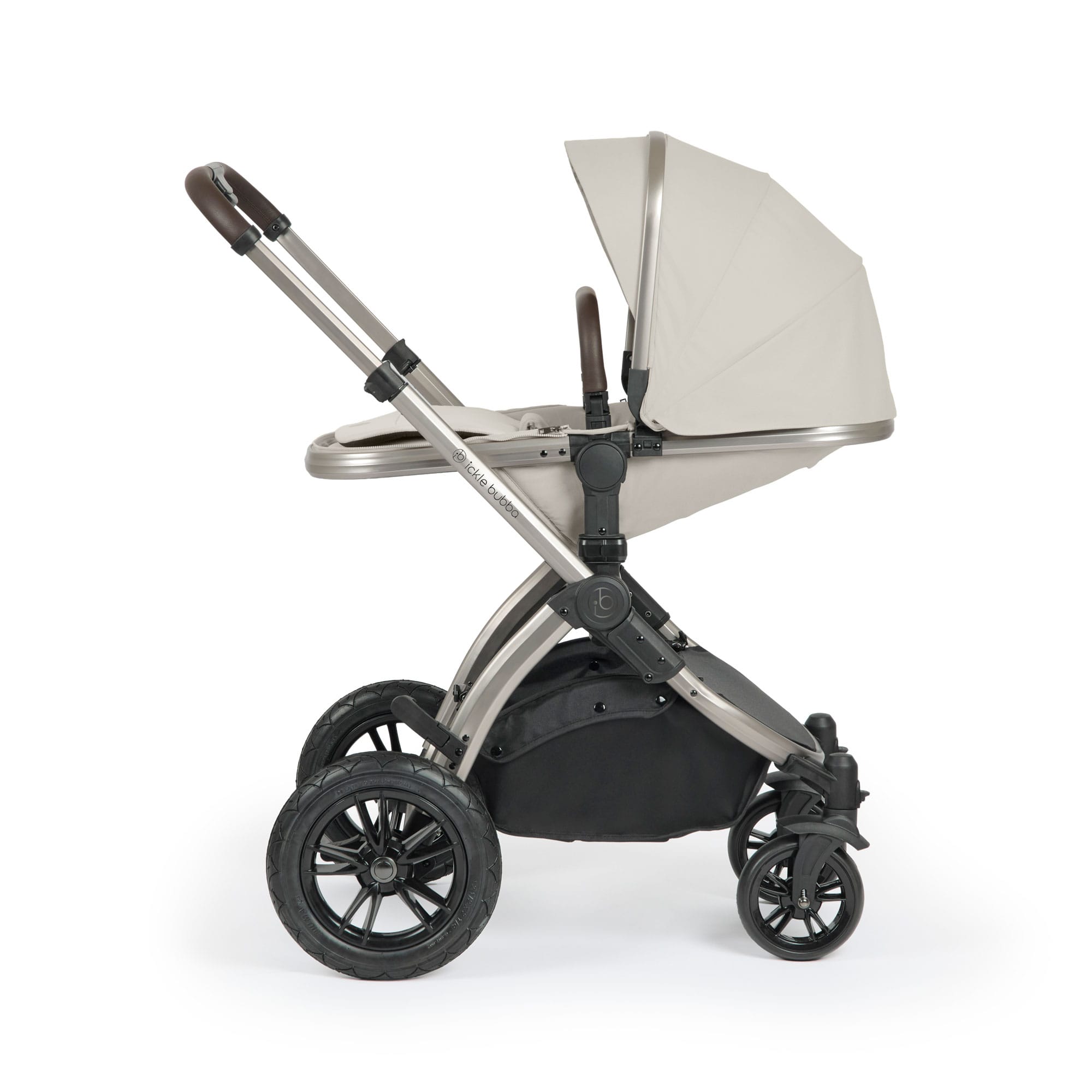 Ickle Bubba Stomp Luxe Elements Edition 12 Piece Pram in Moonbeam Baby Prams 10-014-000-171 5056515038057