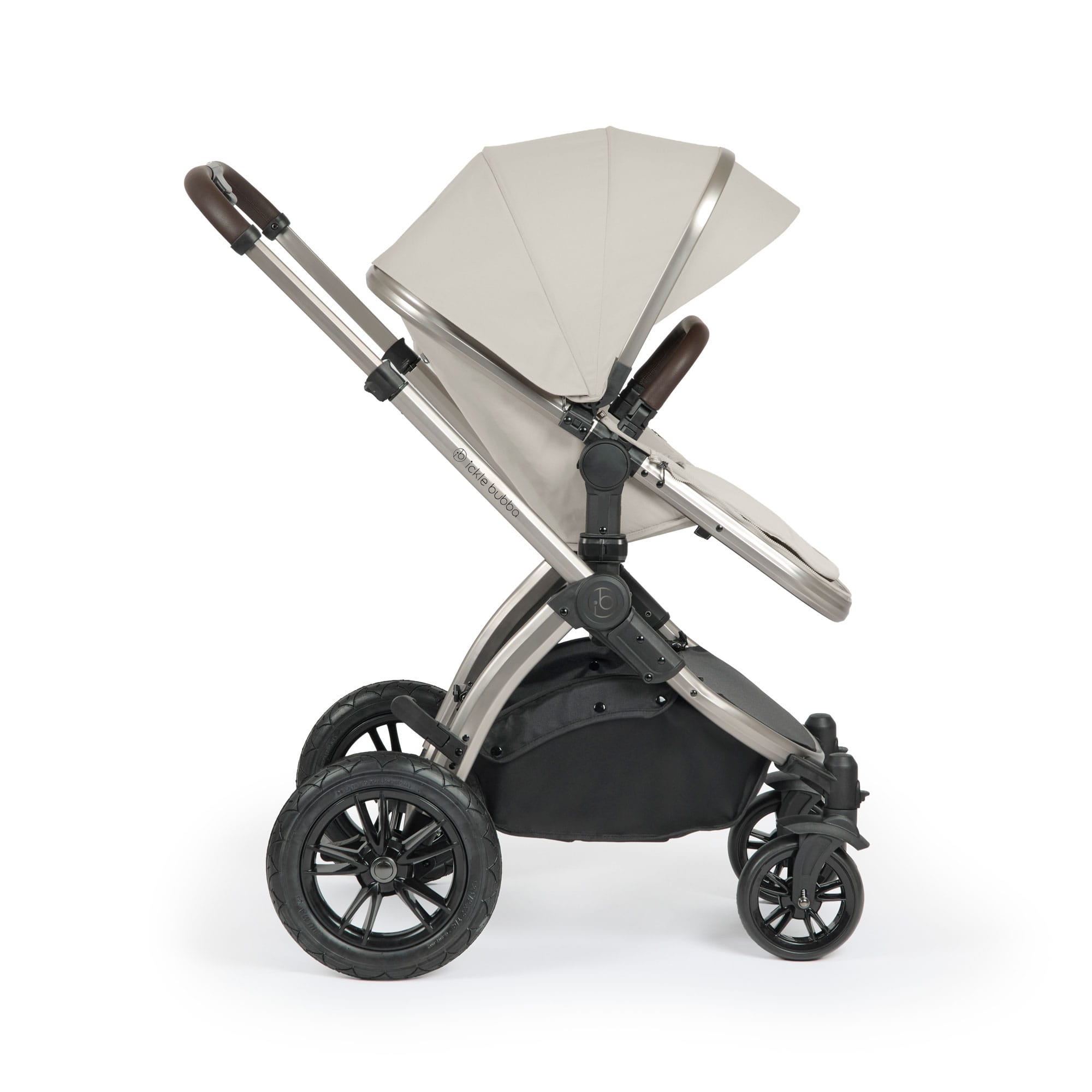 Ickle Bubba Stomp Luxe Elements Edition 12 Piece Pram in Moonbeam Baby Prams 10-014-000-171 5056515038057