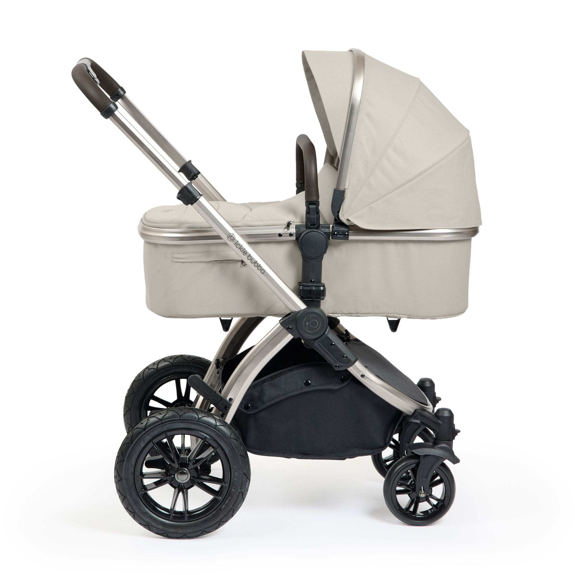 Ickle Bubba Stomp Luxe Elements Edition 12 Piece Pram in Moonbeam Baby Prams 10-014-000-171 5056515038057