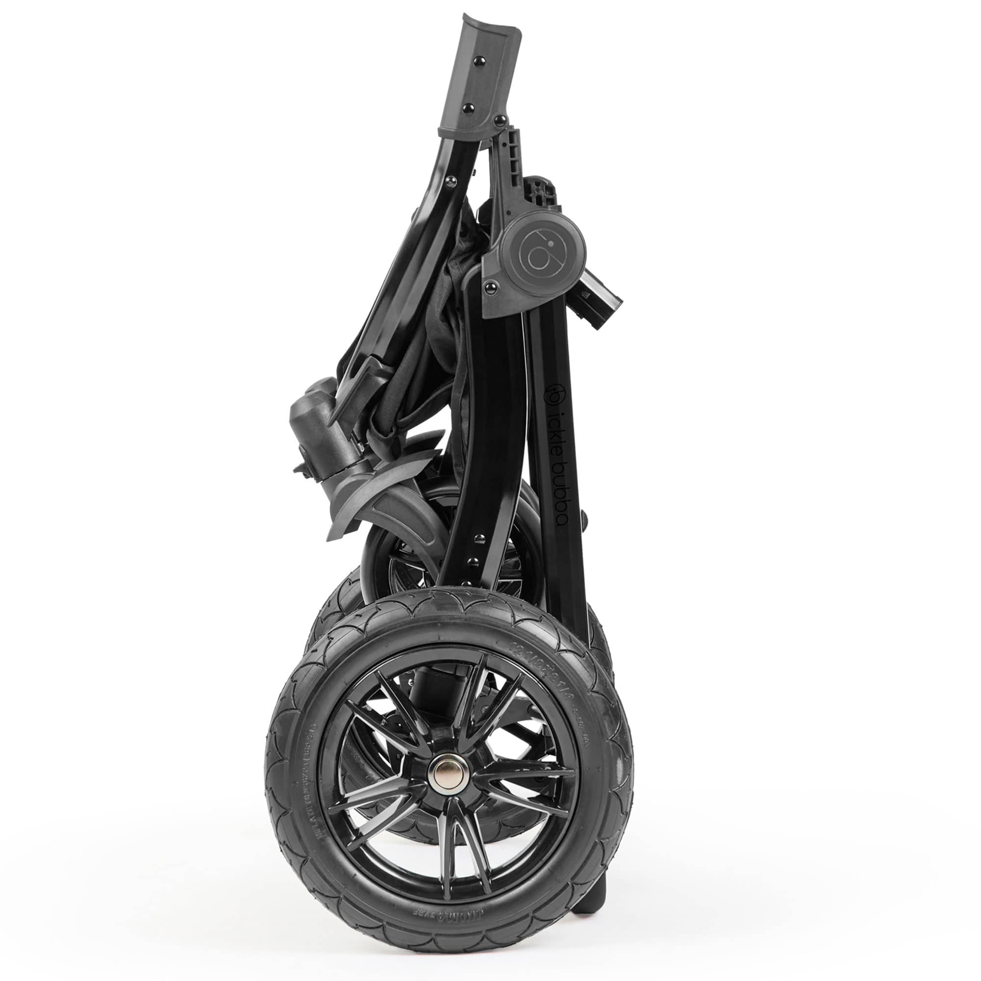 Ickle Bubba Stomp Luxe Elements Edition 12 Piece Pram in Raven Baby Prams 10-014-000-168 5056515038026