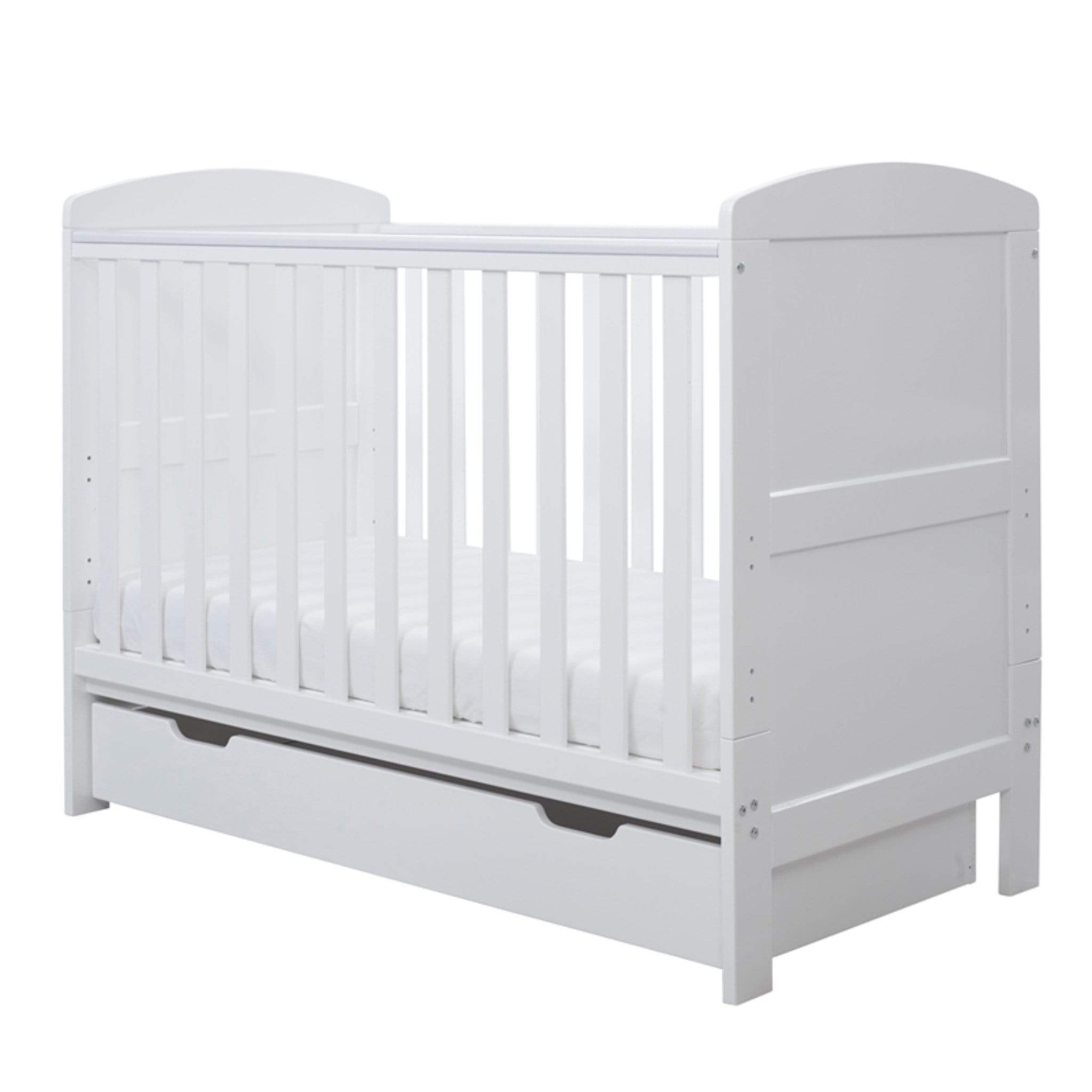 Ickle Bubba Coleby Mini 2 Piece Furniture Seat White Cot Beds