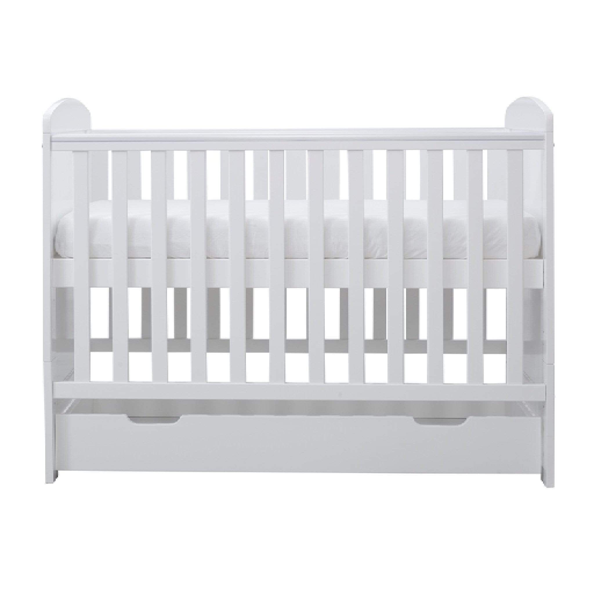 Ickle Bubba Coleby Mini 2 Piece Furniture Seat White Cot Beds