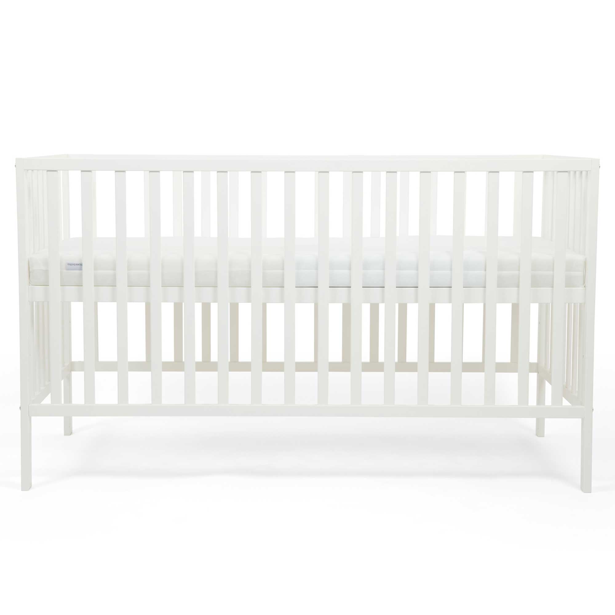 Ickle Bubba Hartley Classic Cot in White Cots