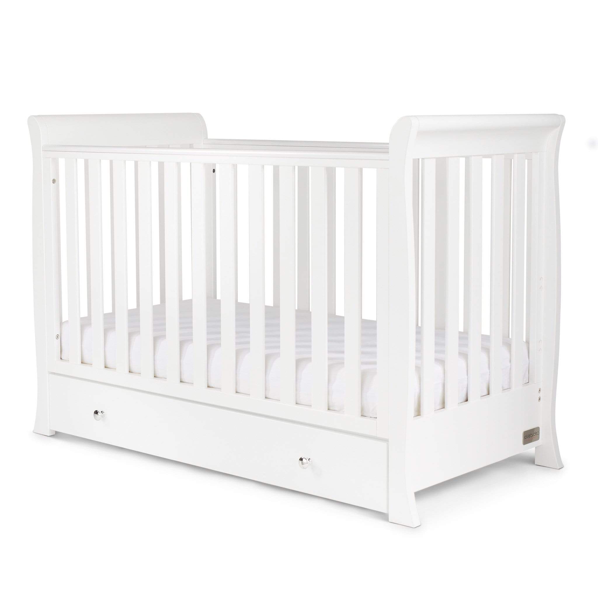 Ickle Bubba Snowdon 4 in 1 Mini 3 Piece Furniture Set - White Nursery Room Sets