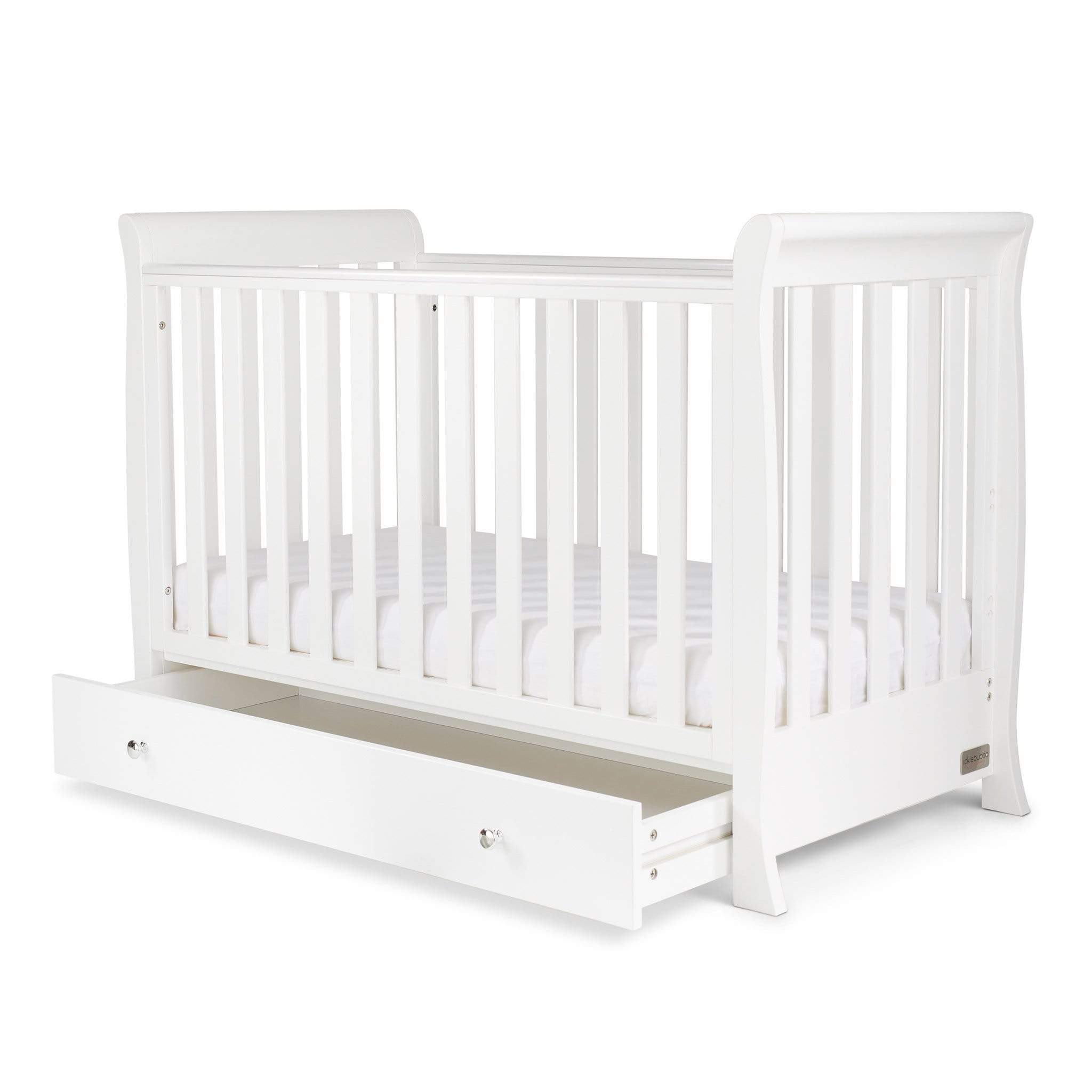 Ickle Bubba Snowdon 4 in 1 Mini 3 Piece Furniture Set - White Nursery Room Sets