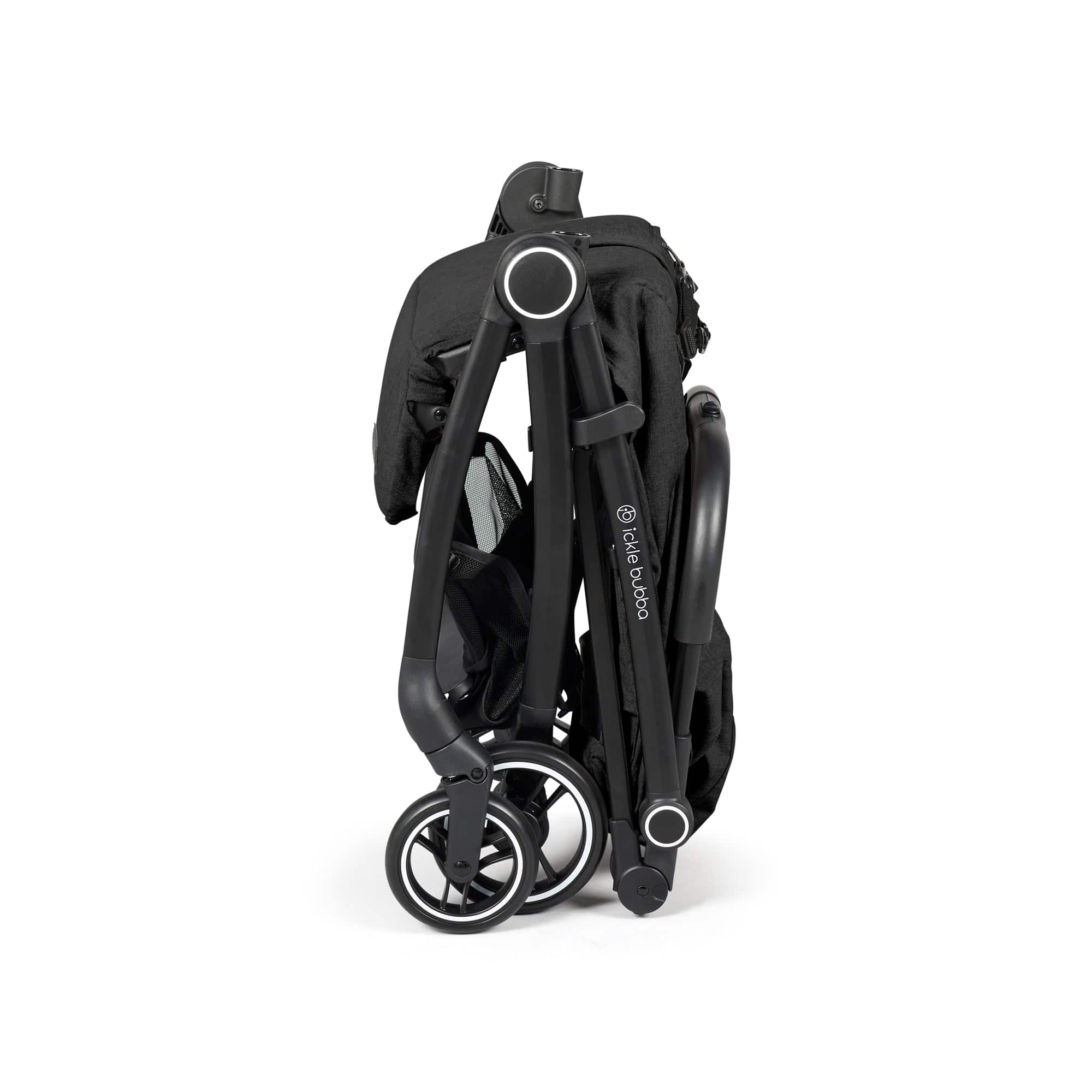 Ickle Bubba Aries Autofold Stroller in Black Pushchairs & Buggies 15-005-100-001 5056515030655