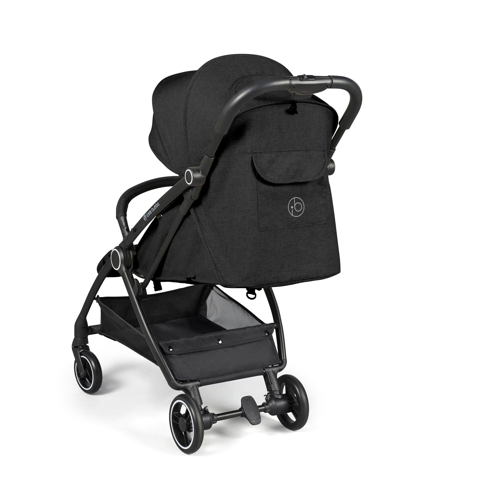 Ickle Bubba Aries Autofold Stroller in Black Pushchairs & Buggies 15-005-100-001 5056515030655