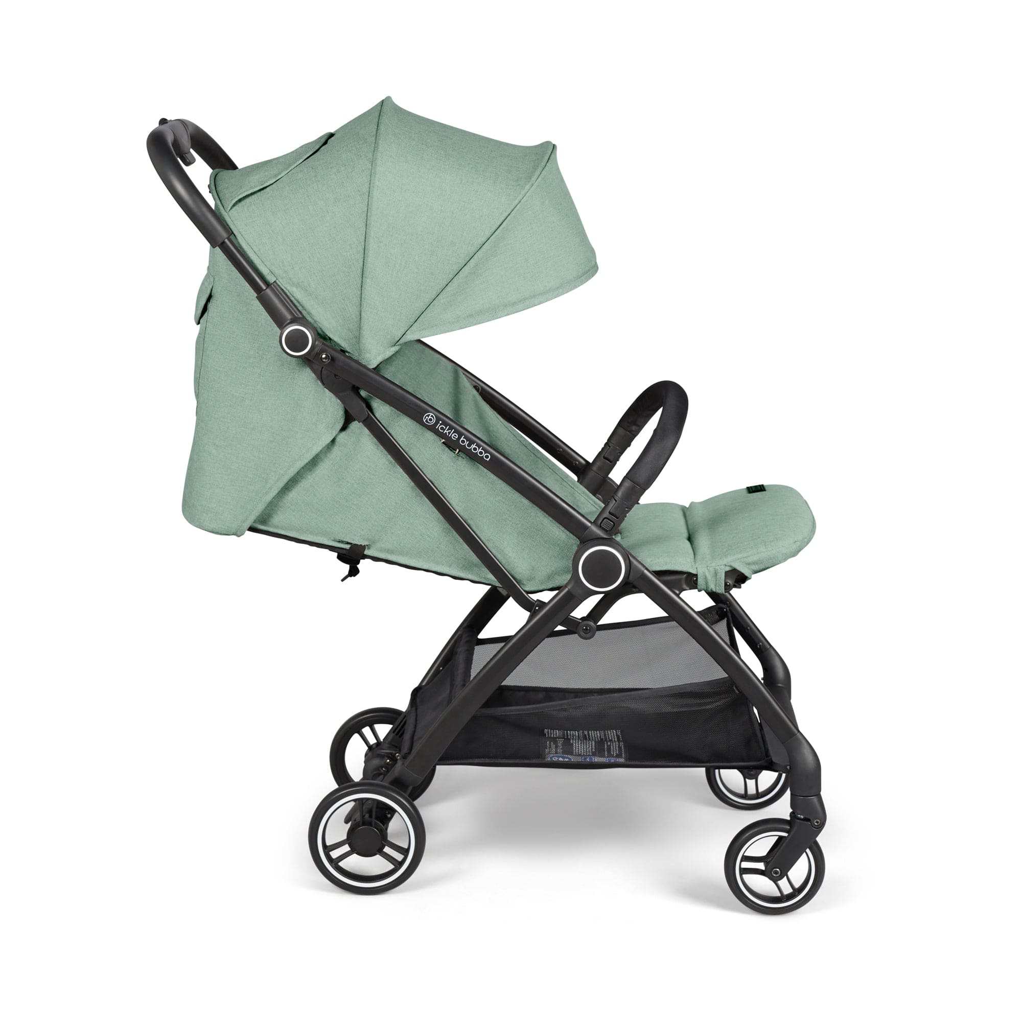 Ickle Bubba Aries Autofold Stroller in Sage Green Pushchairs & Buggies 15-005-100-152 5056515031249