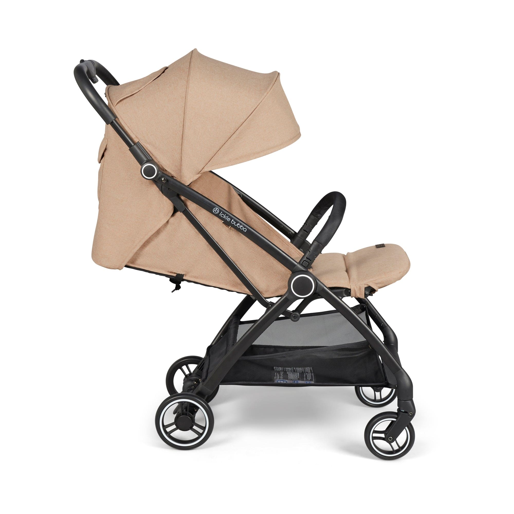Ickle Bubba Aries Max Autofold Stroller in Biscuit Pushchairs & Buggies 15-005-200-157 5056515031287