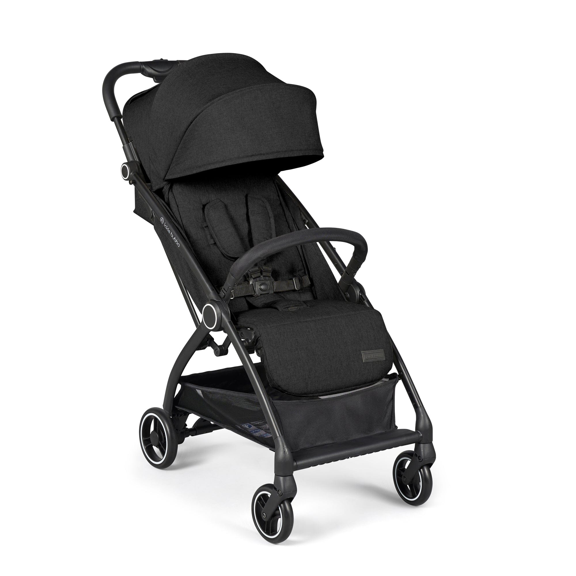 Ickle Bubba Aries Max Autofold Stroller in Black Pushchairs & Buggies 15-005-200-001 5056515030631