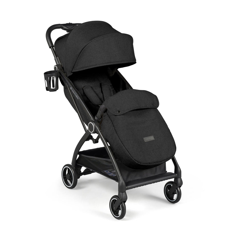 Ickle Bubba Aries Max Autofold Stroller in Black Pushchairs & Buggies 15-005-200-001 5056515030631