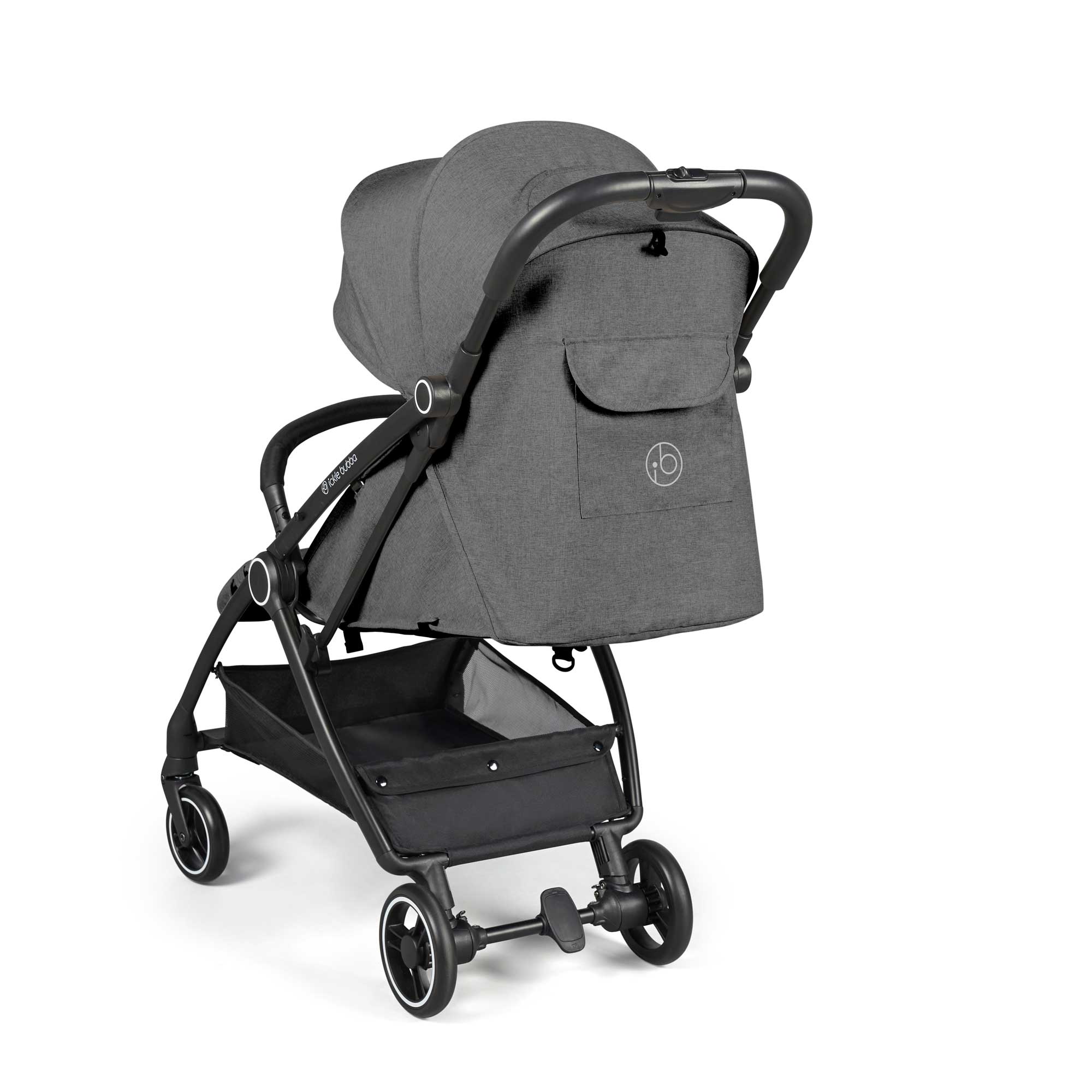 Ickle Bubba Aries Max Autofold Stroller in Graphite Grey Pushchairs & Buggies 15-005-200-068 5056515031263