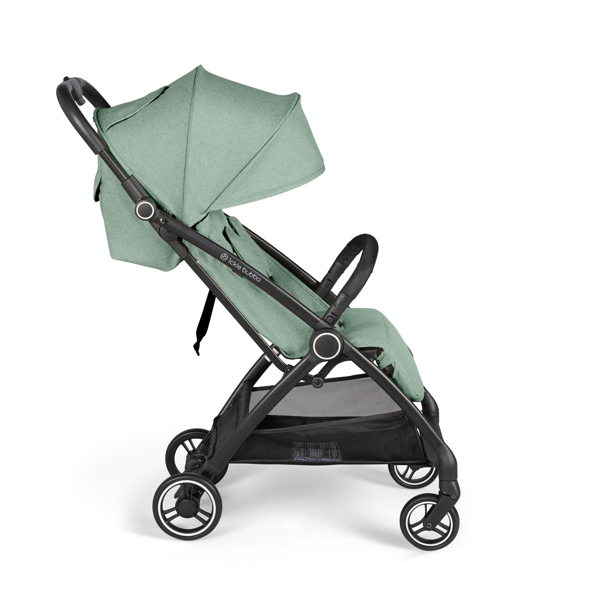 Ickle Bubba Aries Max Autofold Stroller in Sage Green Pushchairs & Buggies 15-005-200-152 5056515031270