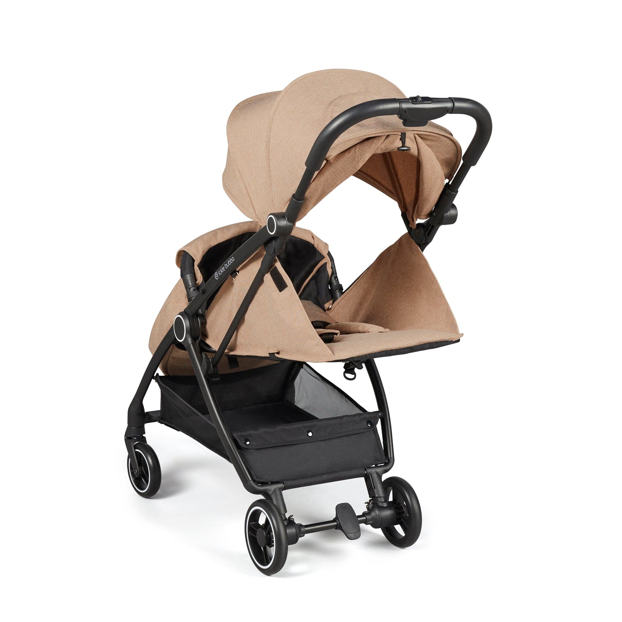 Ickle Bubba Aries Prime Autofold Stroller in Biscuit Pushchairs & Buggies 15-005-300-157 5056515031317