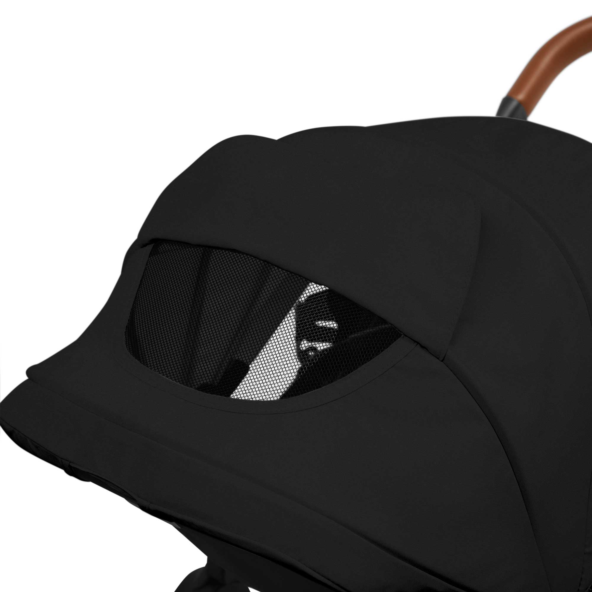 Ickle Bubba Virgo 2 in 1  Pushchair in Black/Black/Tan Pushchairs & Buggies 12-001-000-003 5056515034820
