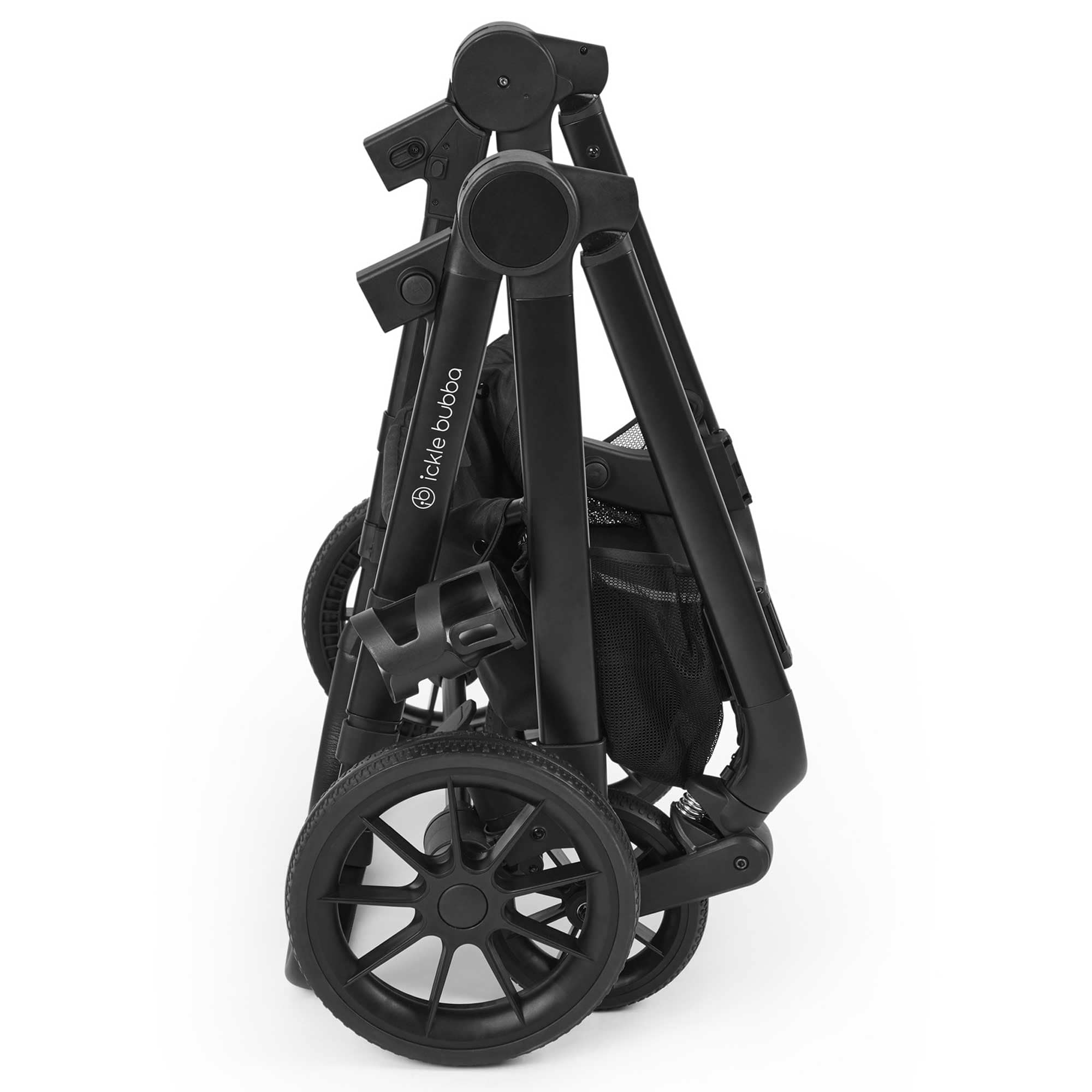 Ickle Bubba Virgo 2 in 1  Pushchair in Black/Stone/Black Pushchairs & Buggies 12-001-000-163 5056515034837