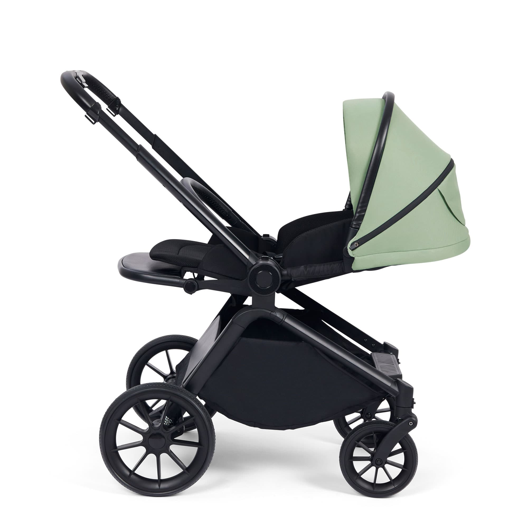 Ickle Bubba Altima 12 Piece Travel System with i-Size Nimbus Car Seat & Spin Isofix Base in Sage Green Travel Systems 10-012-330-152 5056515016697