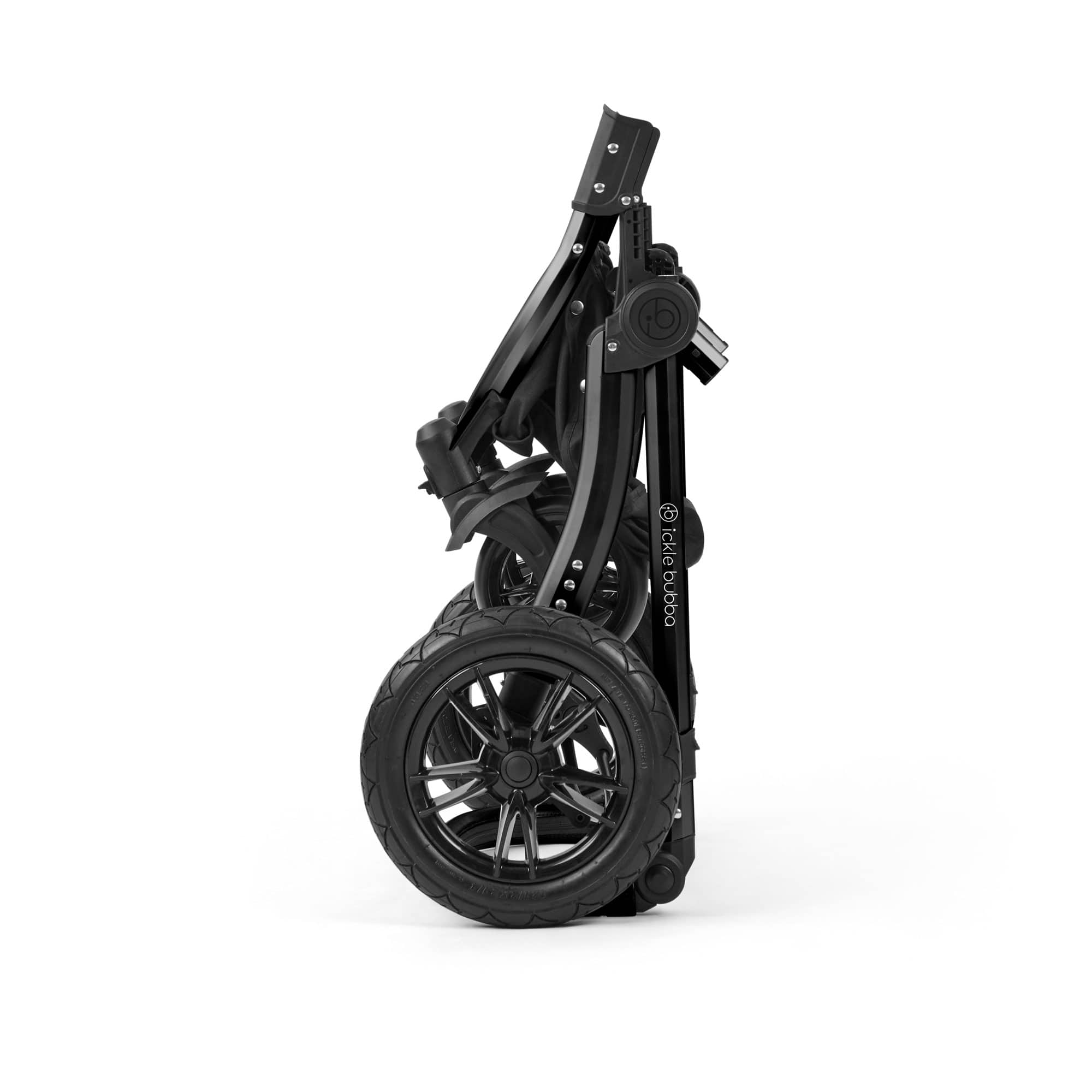 Ickle Bubba Stomp Luxe 12 Piece Travel System with Maxi-Cosi Cabriofix i-Size Car Seat & Isofix Base in Desert Travel Systems