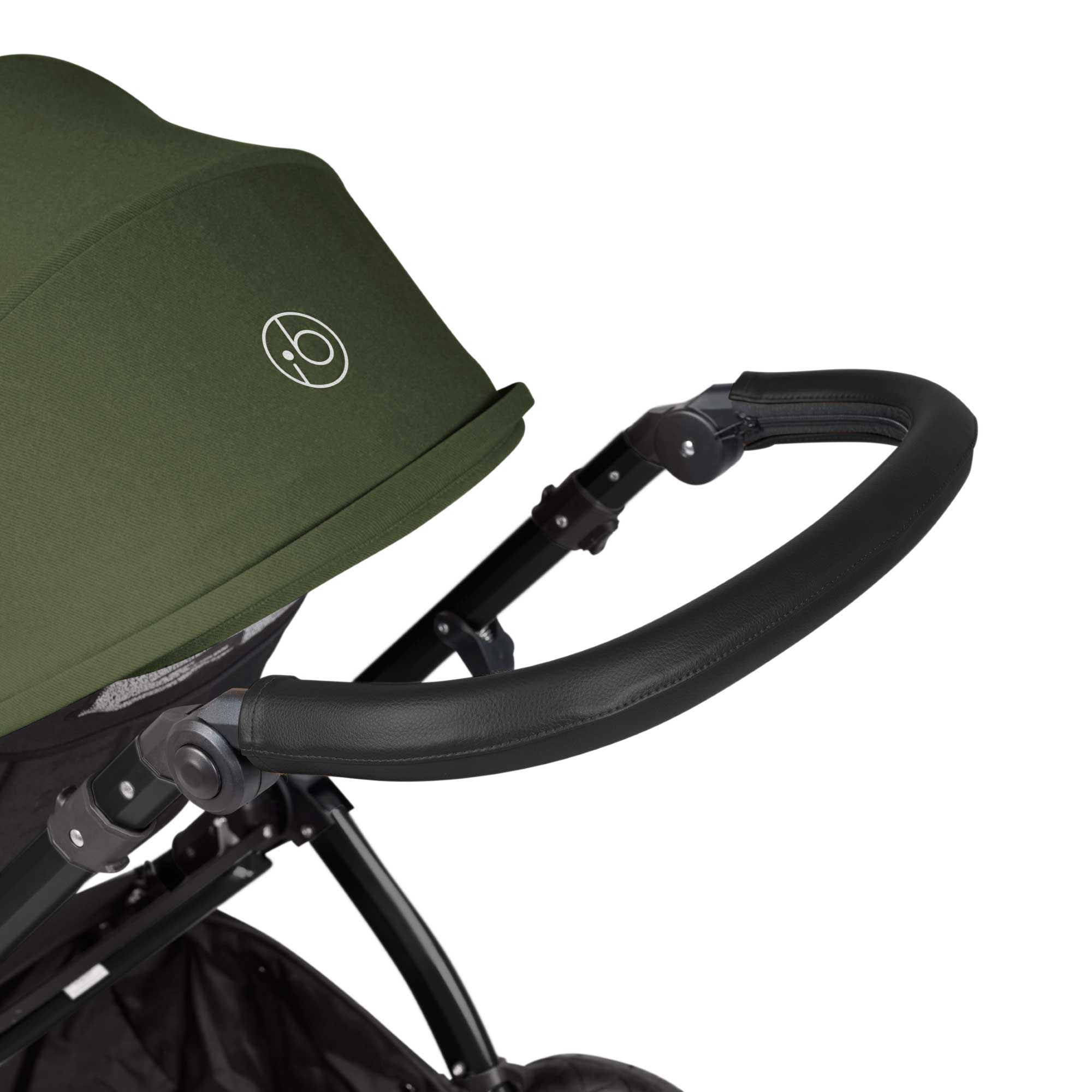Ickle Bubba Stomp Luxe All-in-One Travel System with Isofix Base in Black/Woodland/Black Travel Systems 10-011-300-138 5056515026511