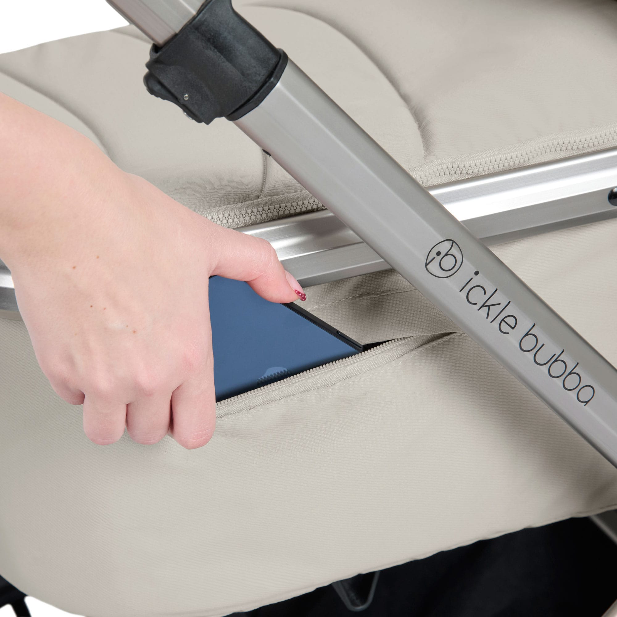 Ickle Bubba Stomp Luxe Elements Edition 15 Piece Travel System in Moonbeam Travel Systems 10-014-330-171 5056515038804