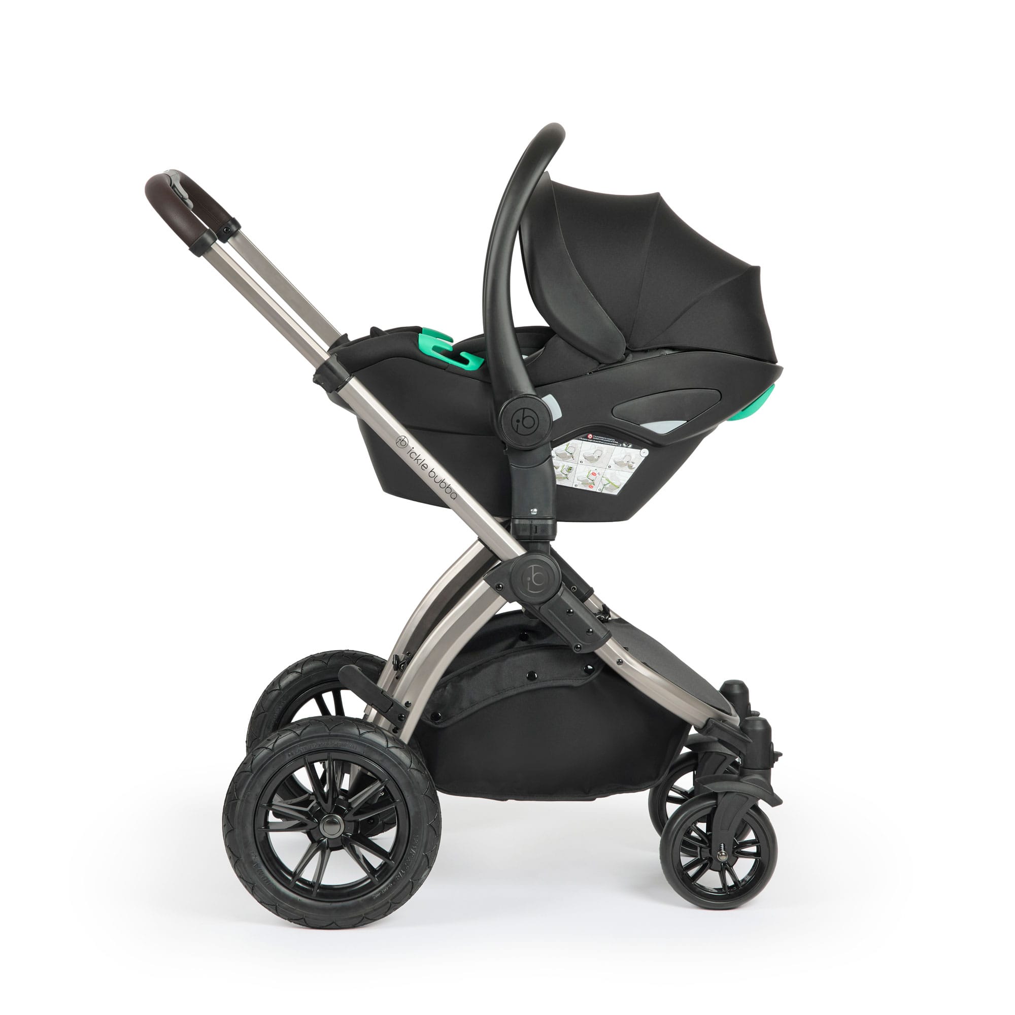 Ickle Bubba Stomp Luxe Elements Edition 15 Piece Travel System in Moonbeam Travel Systems 10-014-330-171 5056515038804