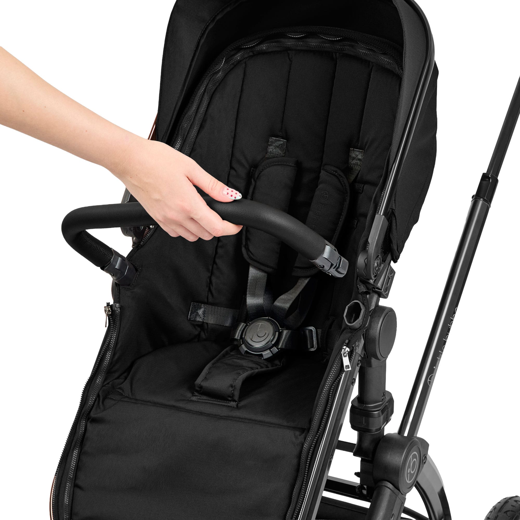 Ickle Bubba Stomp Luxe Elements Edition 15 Piece Travel System in Raven Travel Systems 10-014-330-168 5056515038774