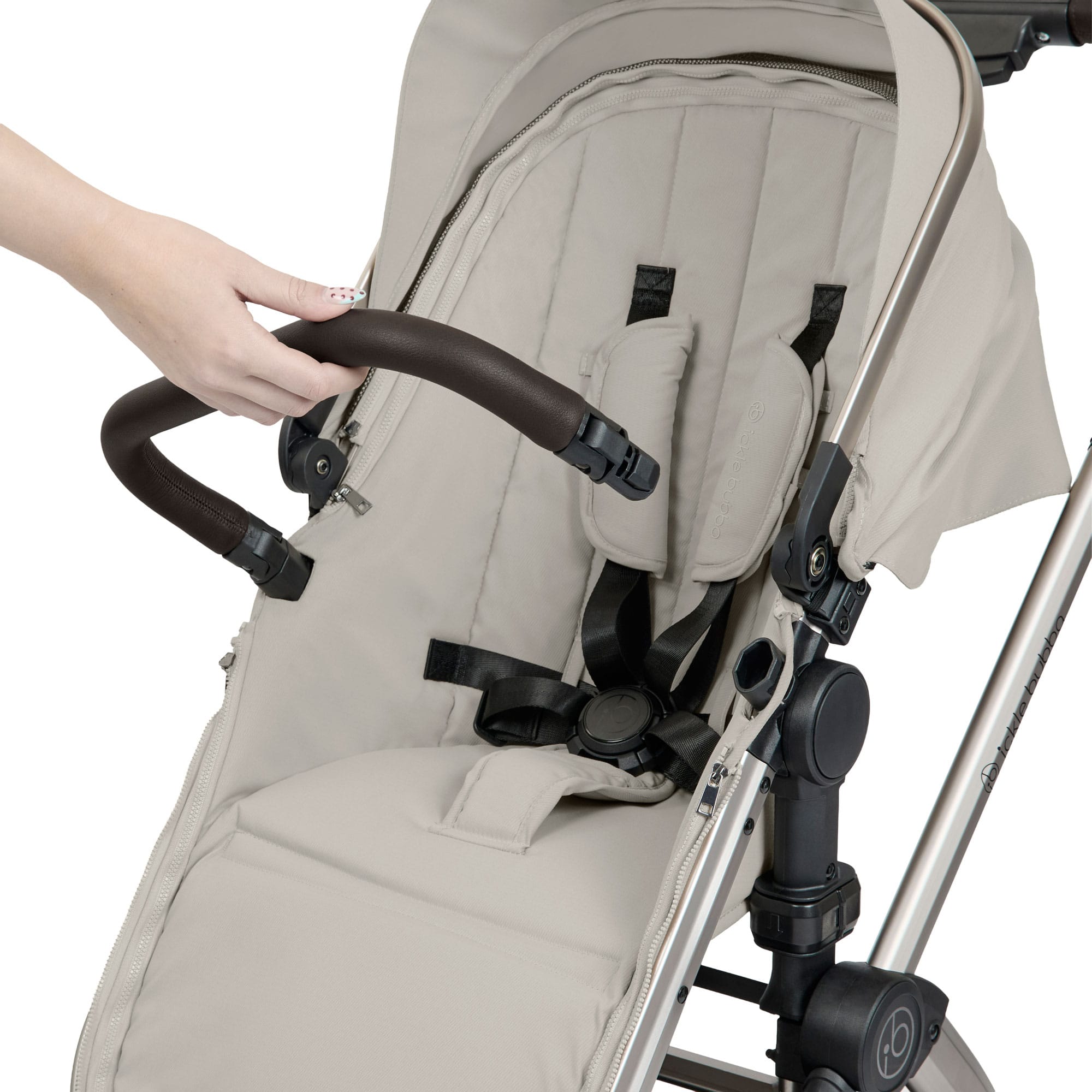 Ickle Bubba Stomp Luxe Elements Edition 16 Piece Ultimate Travel System in Moonbeam Travel Systems 10-014-420-171 5056515038842