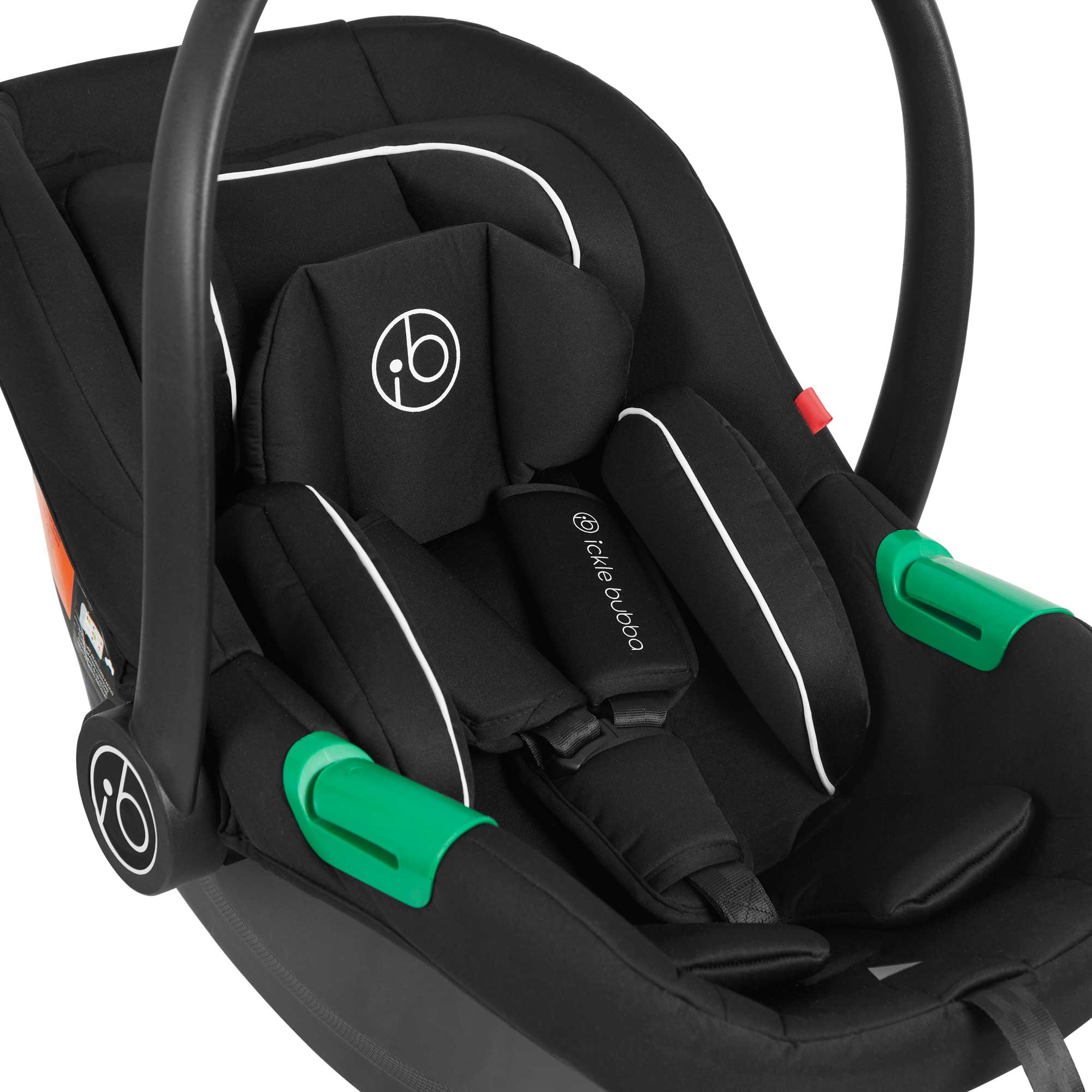 Ickle Bubba Virgo Growing Families Travel System in Black/Black/Tan Travel Systems 12-001-300-003 5056515034967