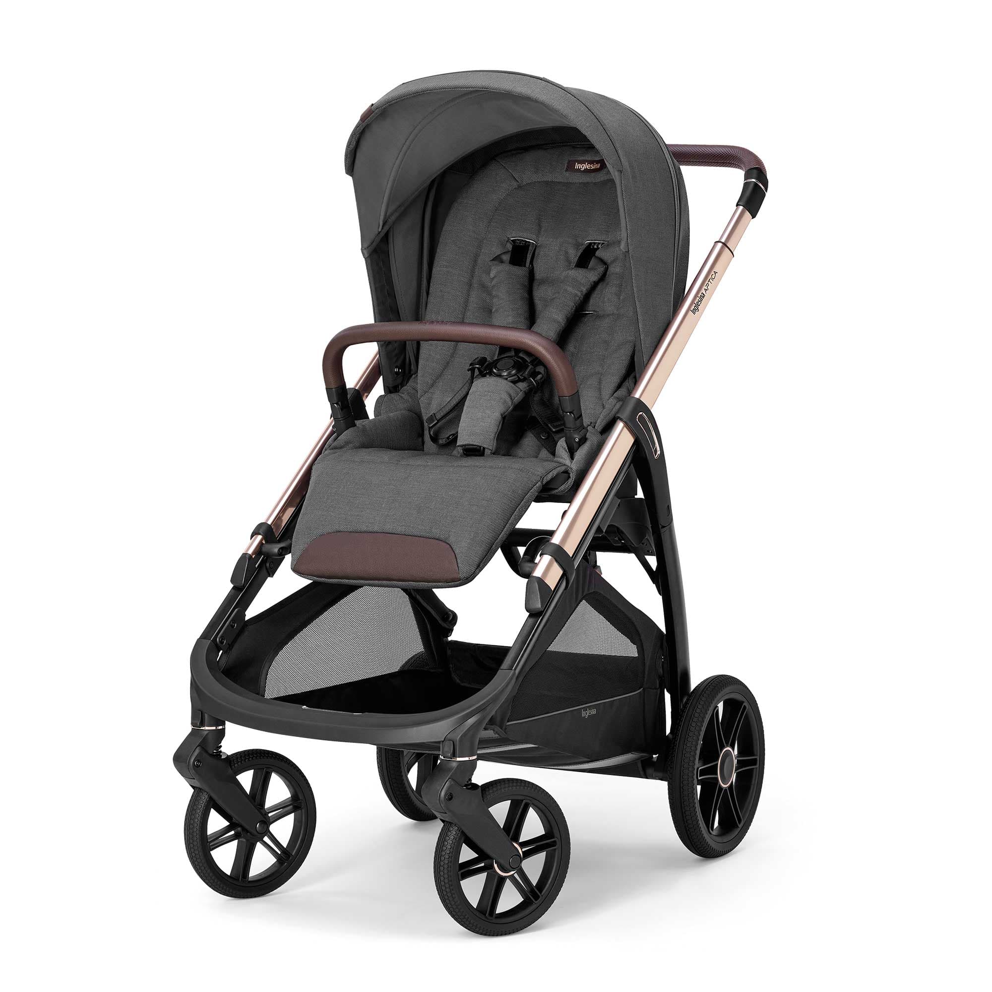 Inglesina Aptica Quattro Cybex Travel System in Velvet Grey Travel Systems