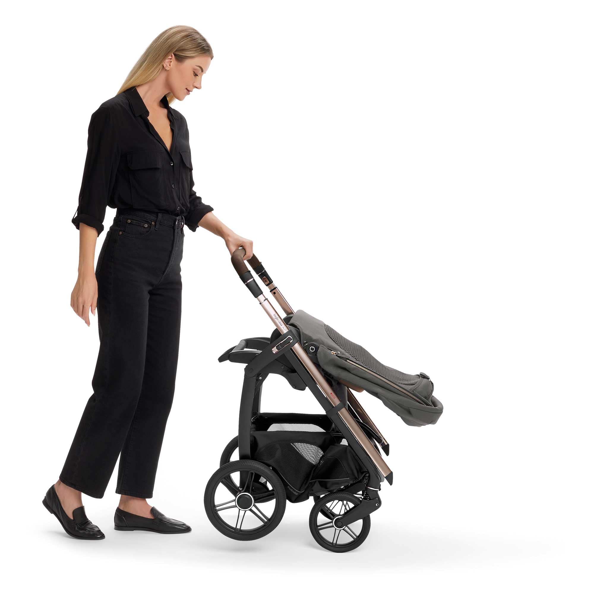 Inglesina Aptica Quattro Cybex Travel System in Velvet Grey Travel Systems
