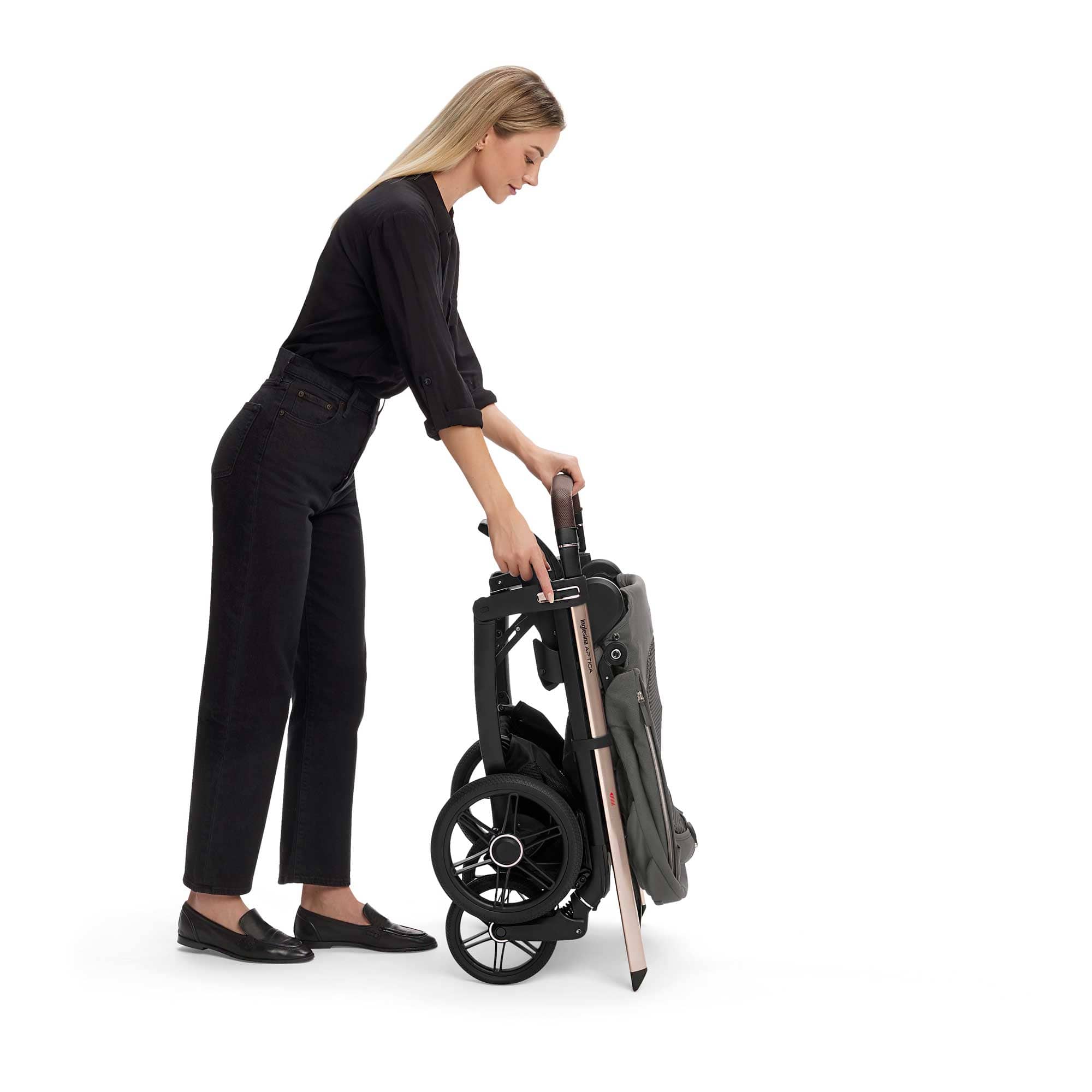 Inglesina Aptica Quattro Cybex Travel System in Velvet Grey Travel Systems