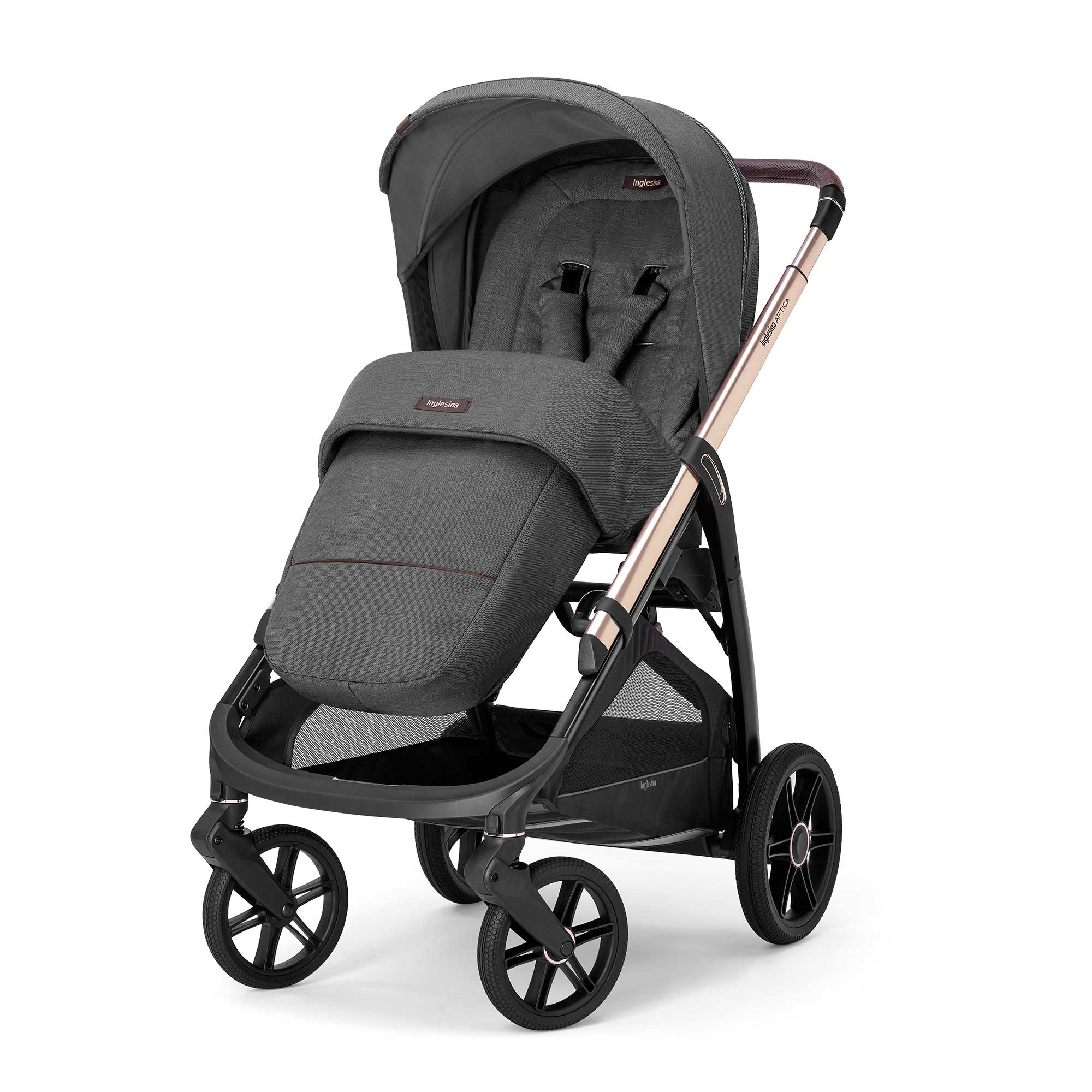 Inglesina Aptica Quattro Maxi-Cosi Travel System in Velvet Grey Travel Systems STR/ING/154022-1 5060971154022