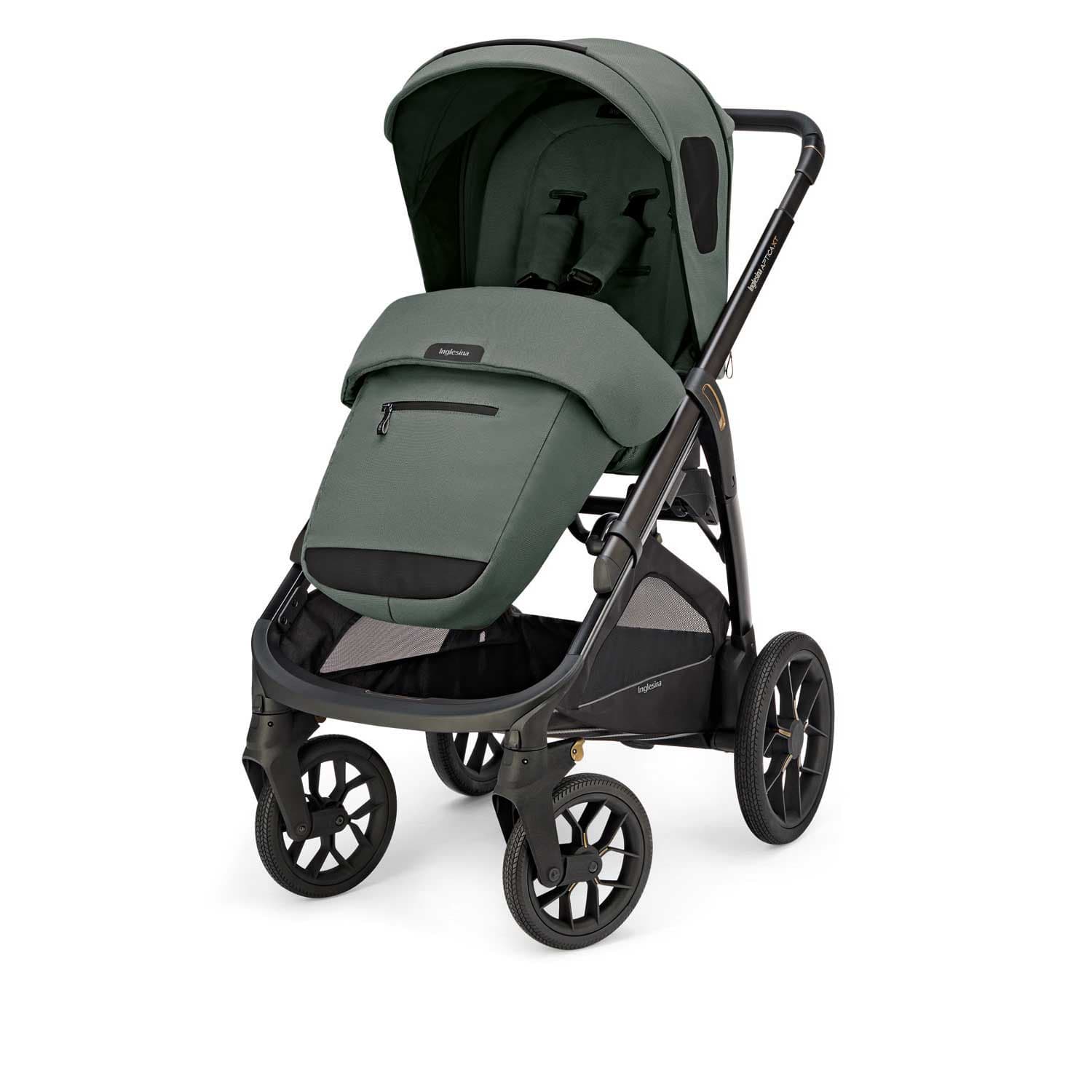 Inglesina Aptica XT Quattro Cybex Travel System in Taiga Green Travel Systems
