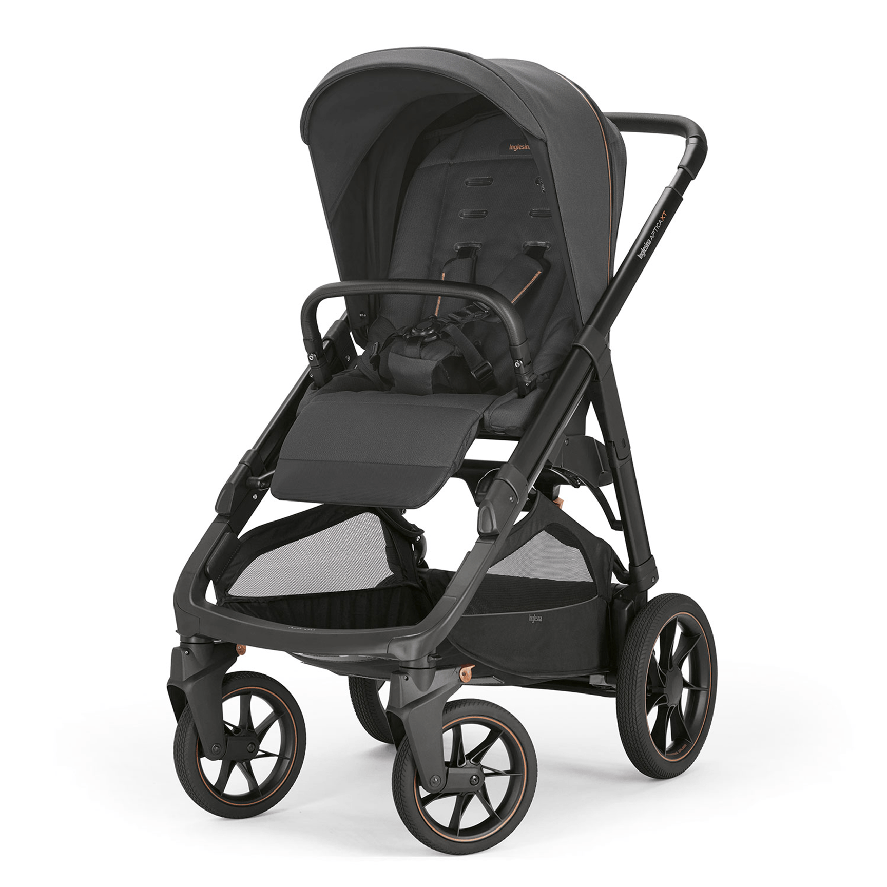 Inglesina Aptica XT Travel System Quattro in Magnet Grey Travel Systems APT-MAG-GRY 8029448087000