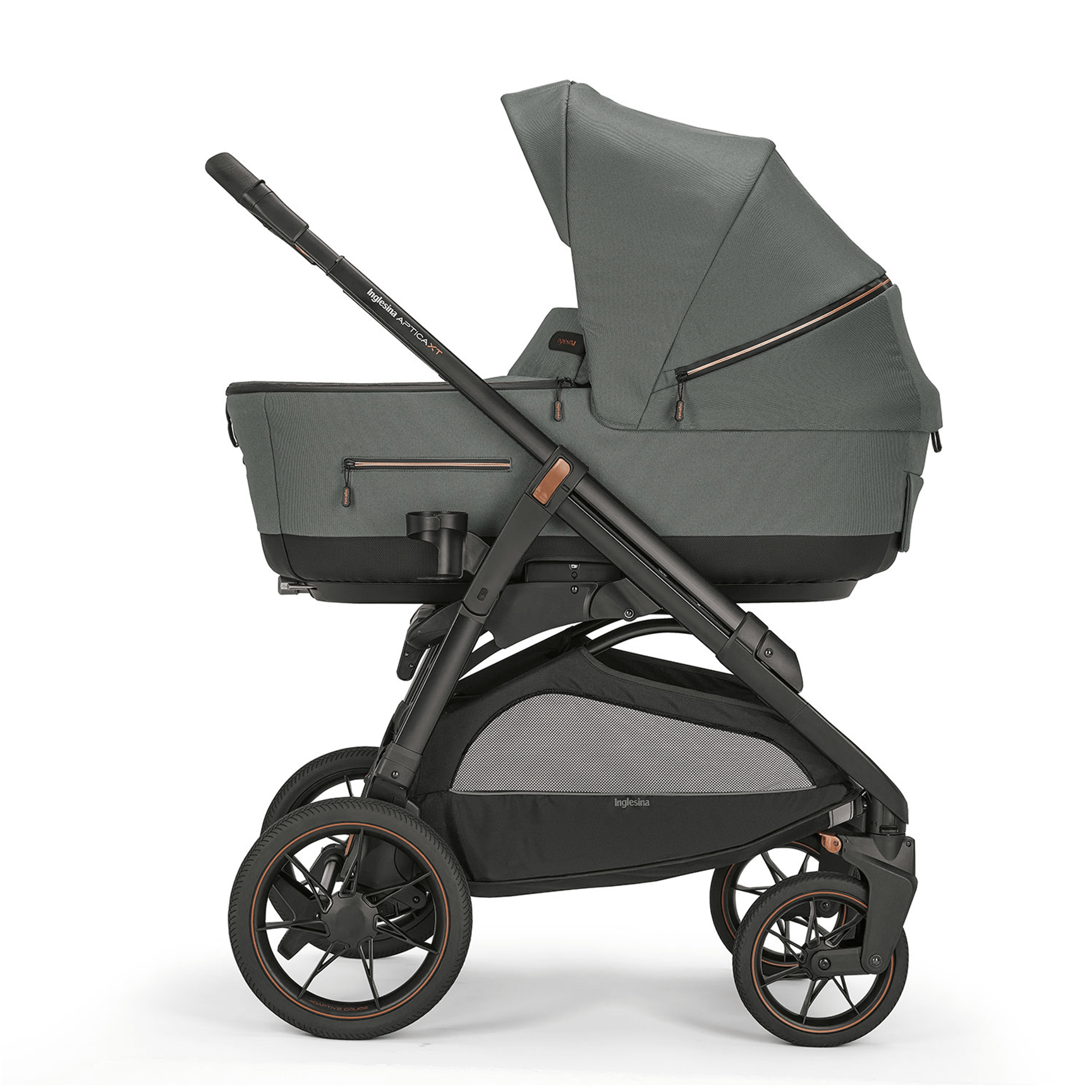 Inglesina Aptica XT Travel System Quattro in Taiga Green Travel Systems APT-TAI-GRN 8029448087017