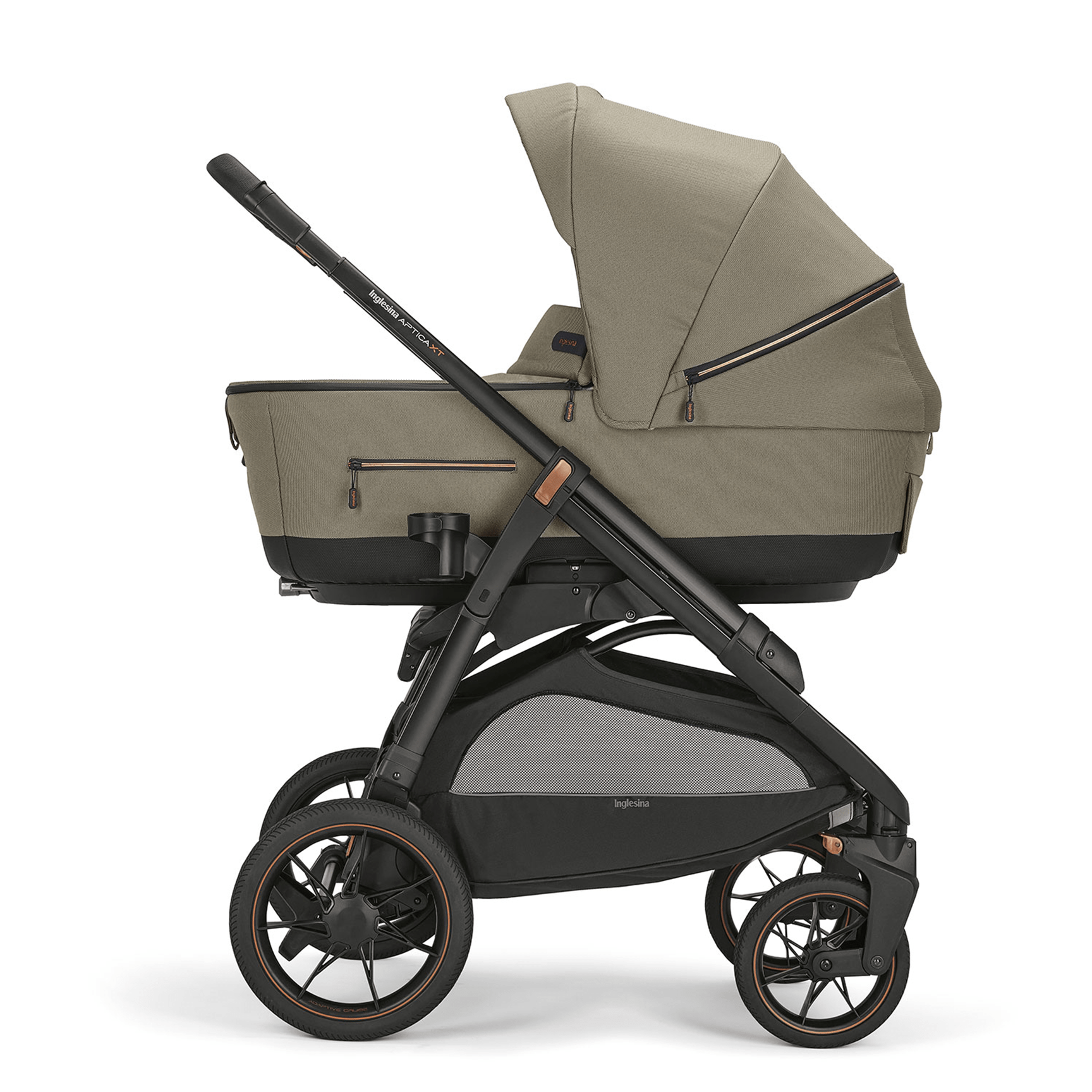 Inglesina Aptica XT Travel System Quattro in Tuareg Beige Travel Systems APT-TUA-BGE 8029448087024