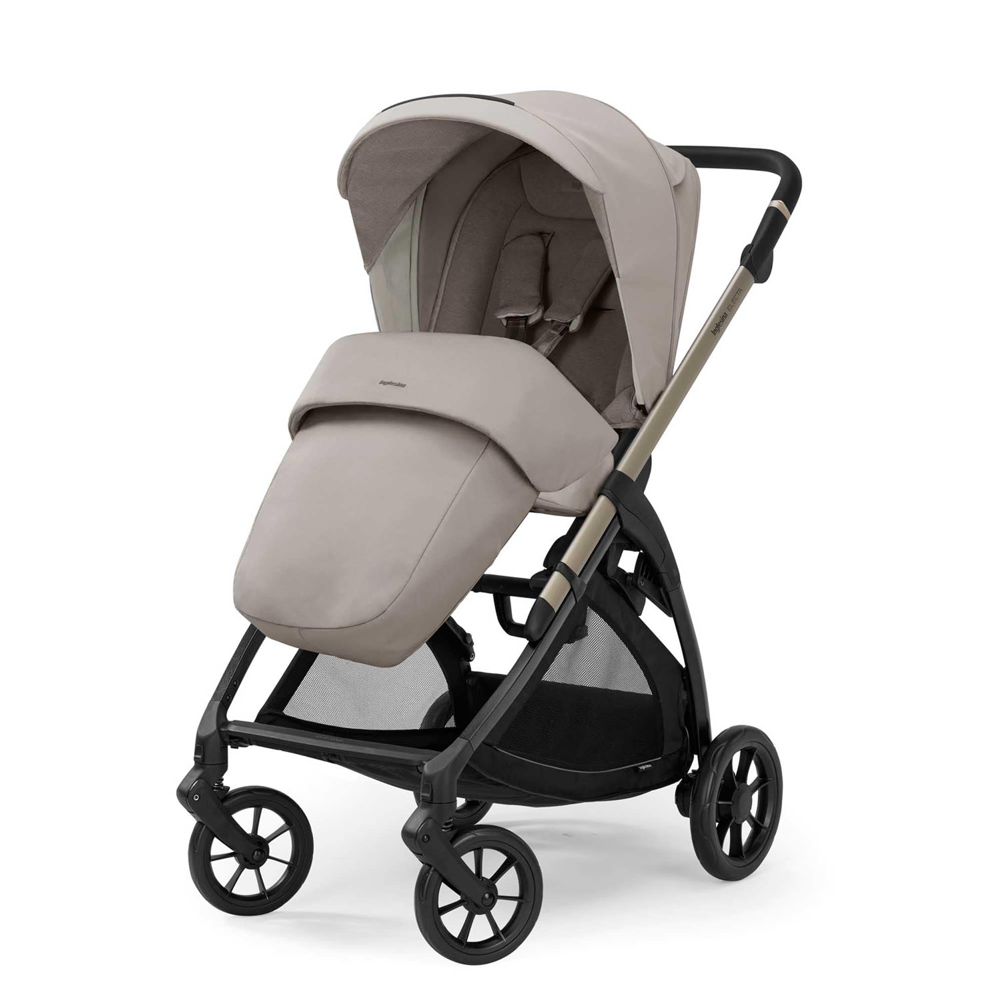 Inglesina Electa Quattro Cybex Travel System in Battery Beige Travel Systems