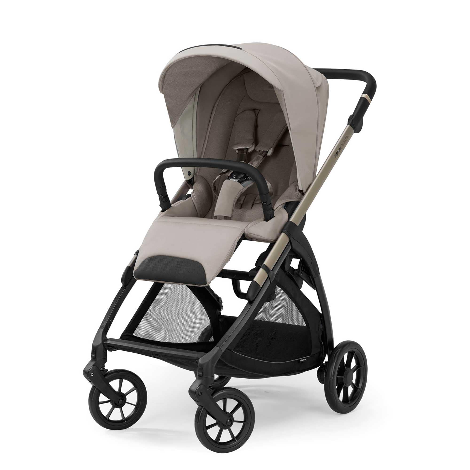 Inglesina Electa Quattro Cybex Travel System in Battery Beige Travel Systems