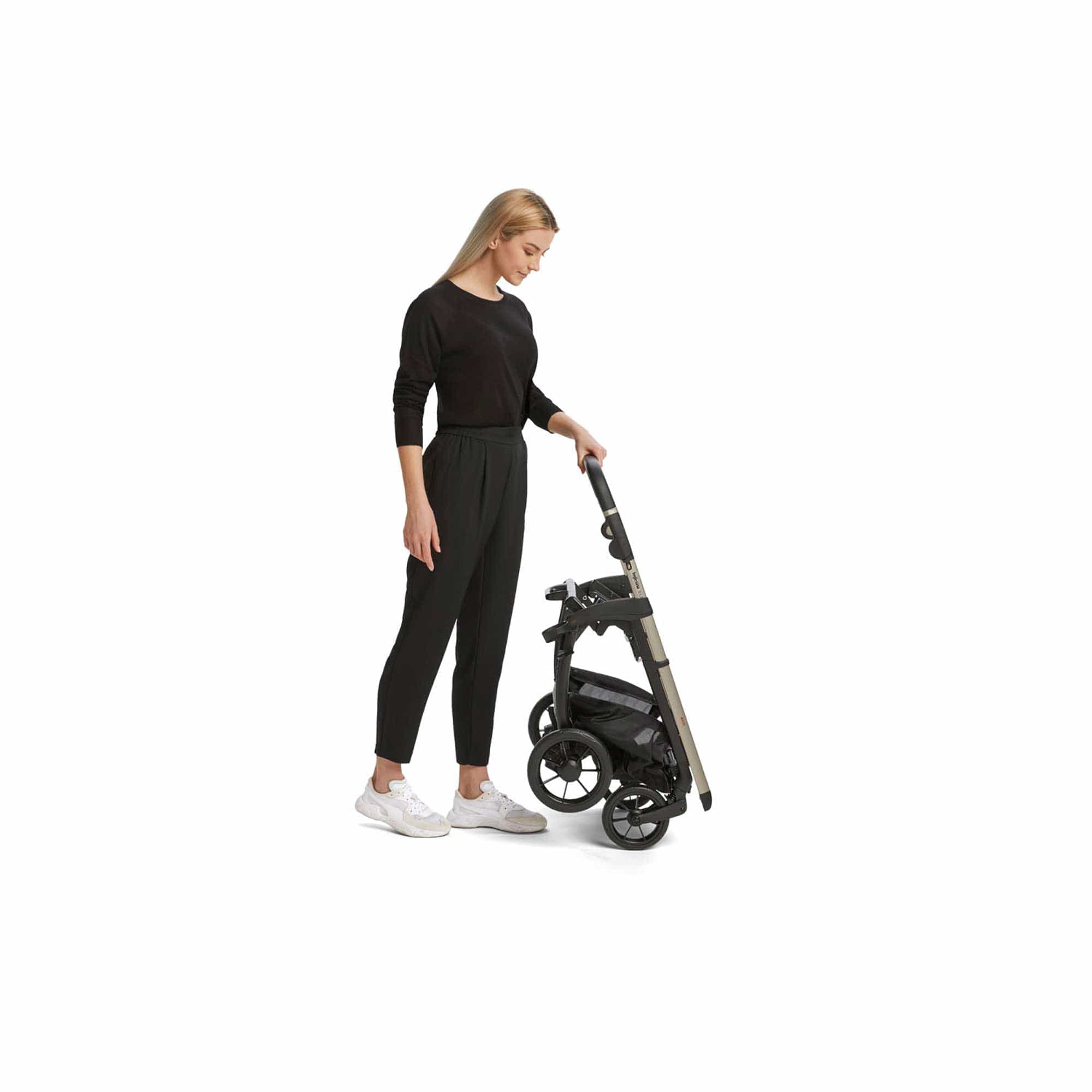 Inglesina Electa Quattro Cybex Travel System in Battery Beige Travel Systems