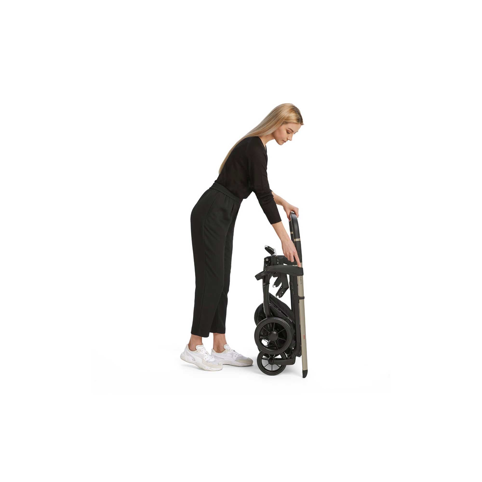 Inglesina Electa Quattro Cybex Travel System in Battery Beige Travel Systems